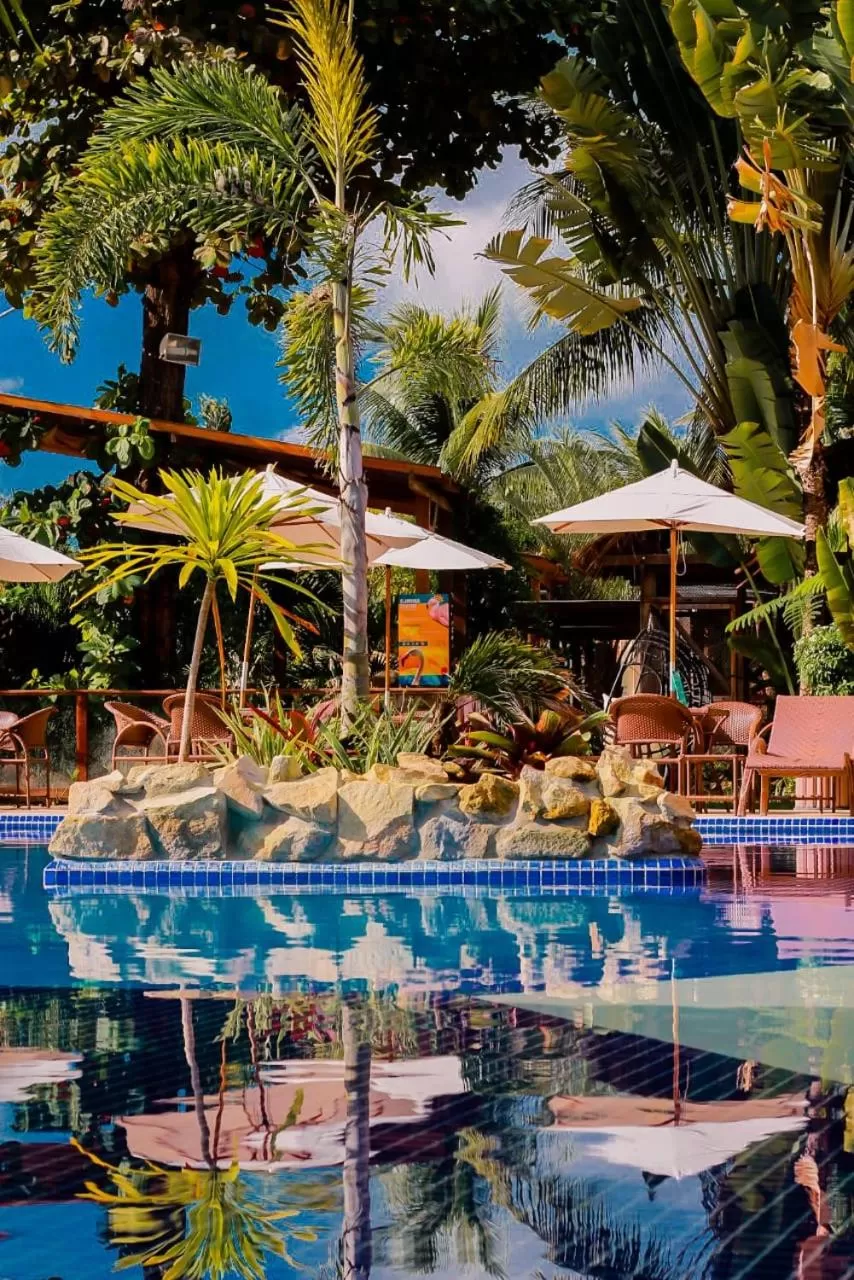 Swimming Pool in Pousada Sol e Mar