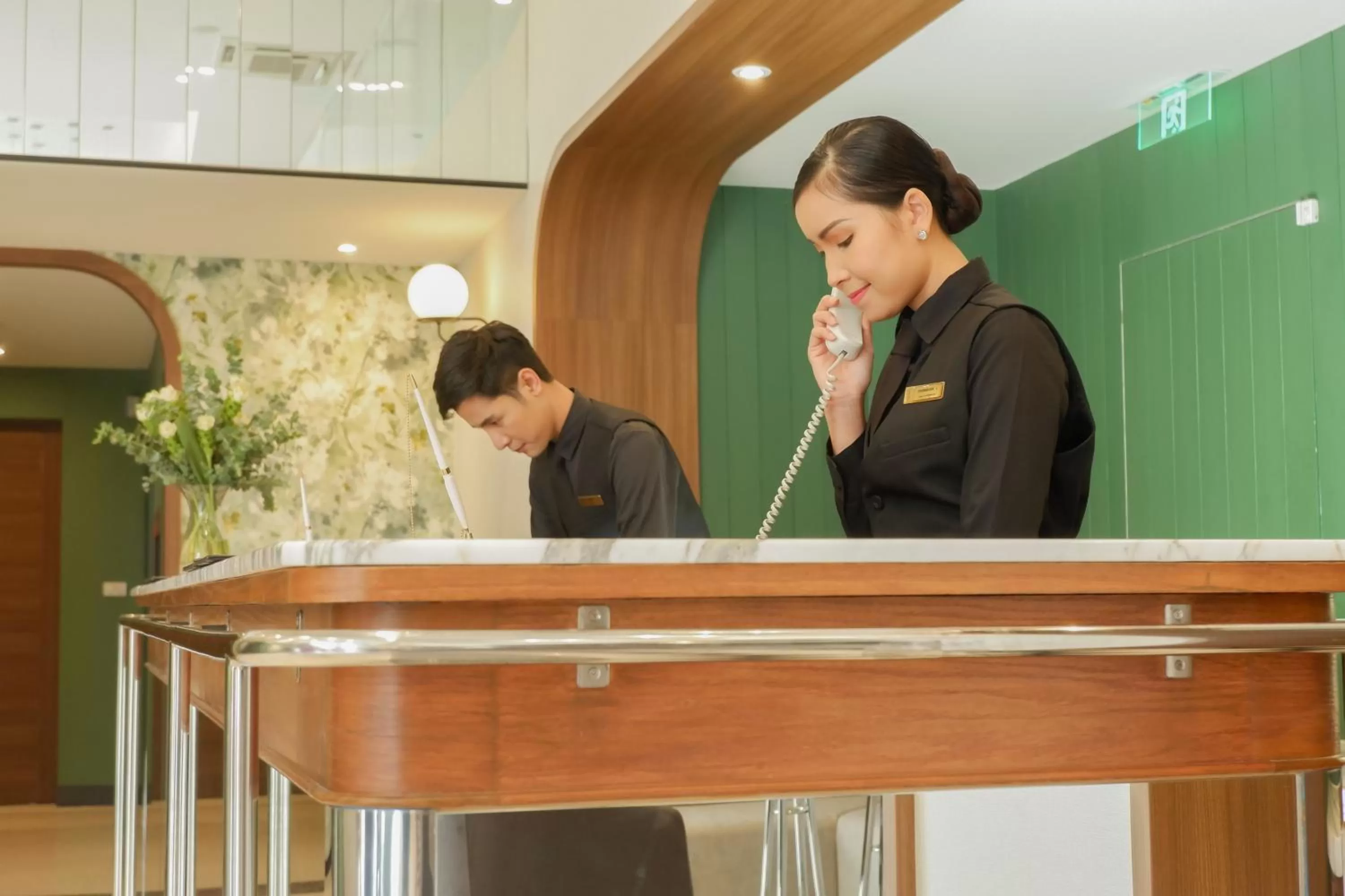 Staff in Justice Hotel