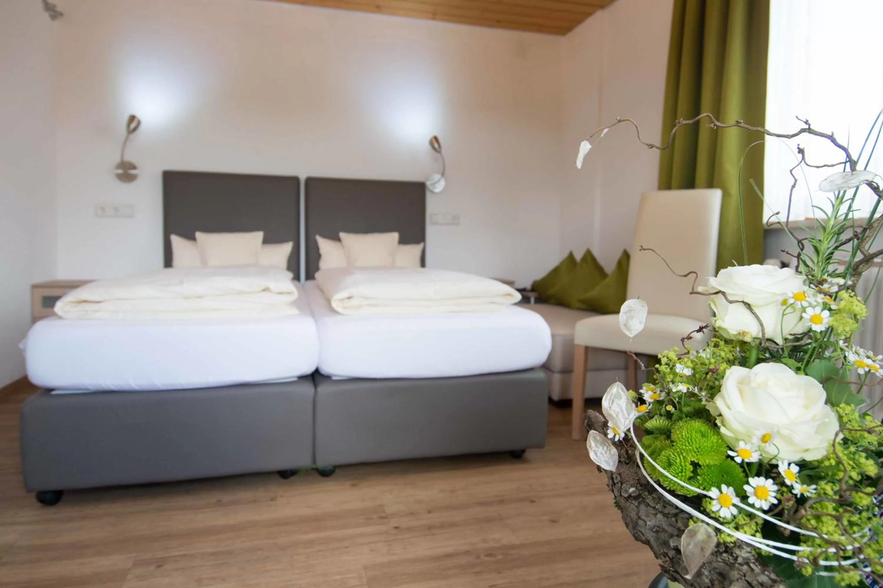 Bed in Wellnesshotel Sonnenhof & Sonnhalde