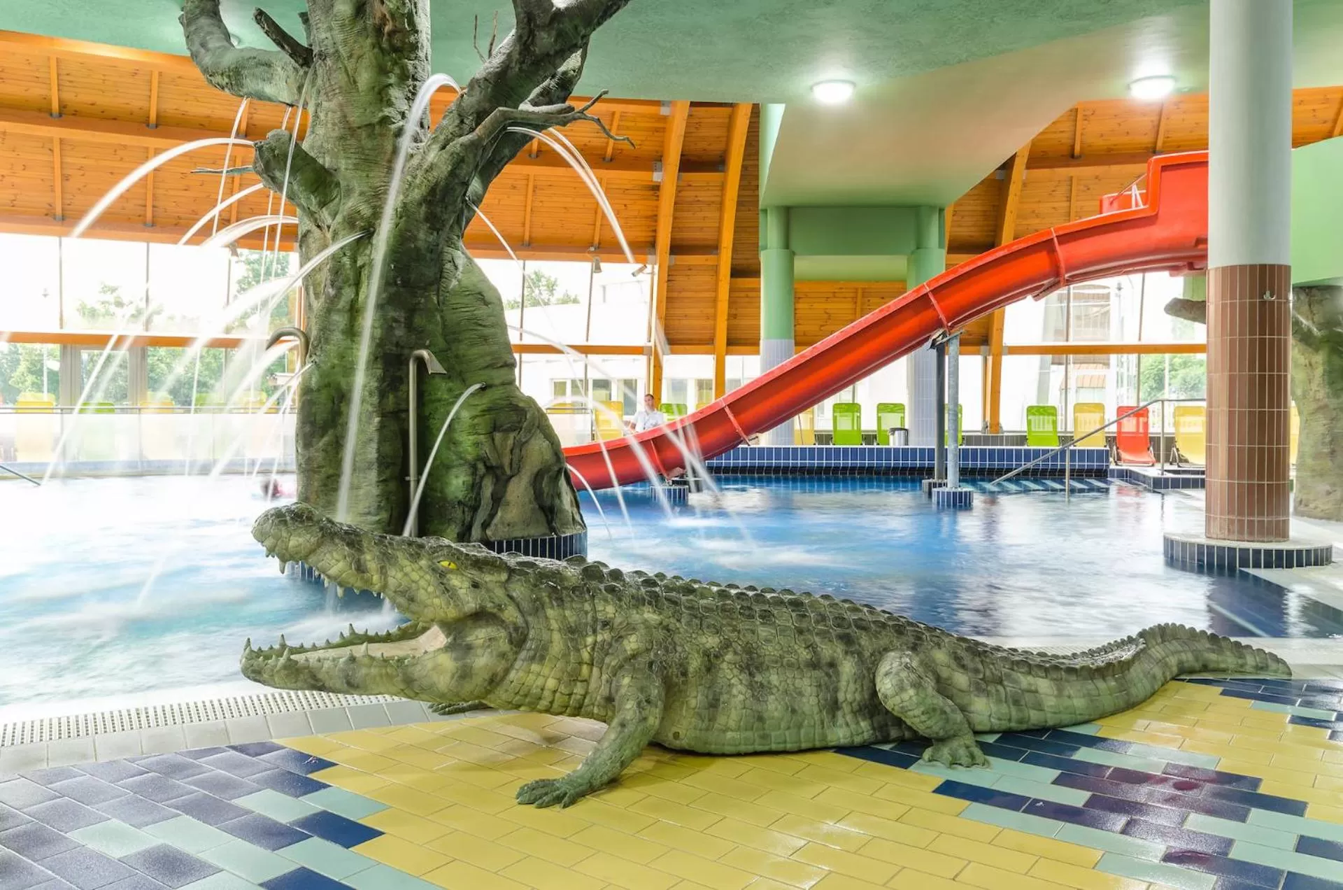 Swimming pool in Hunguest Hotel Aqua Sol
