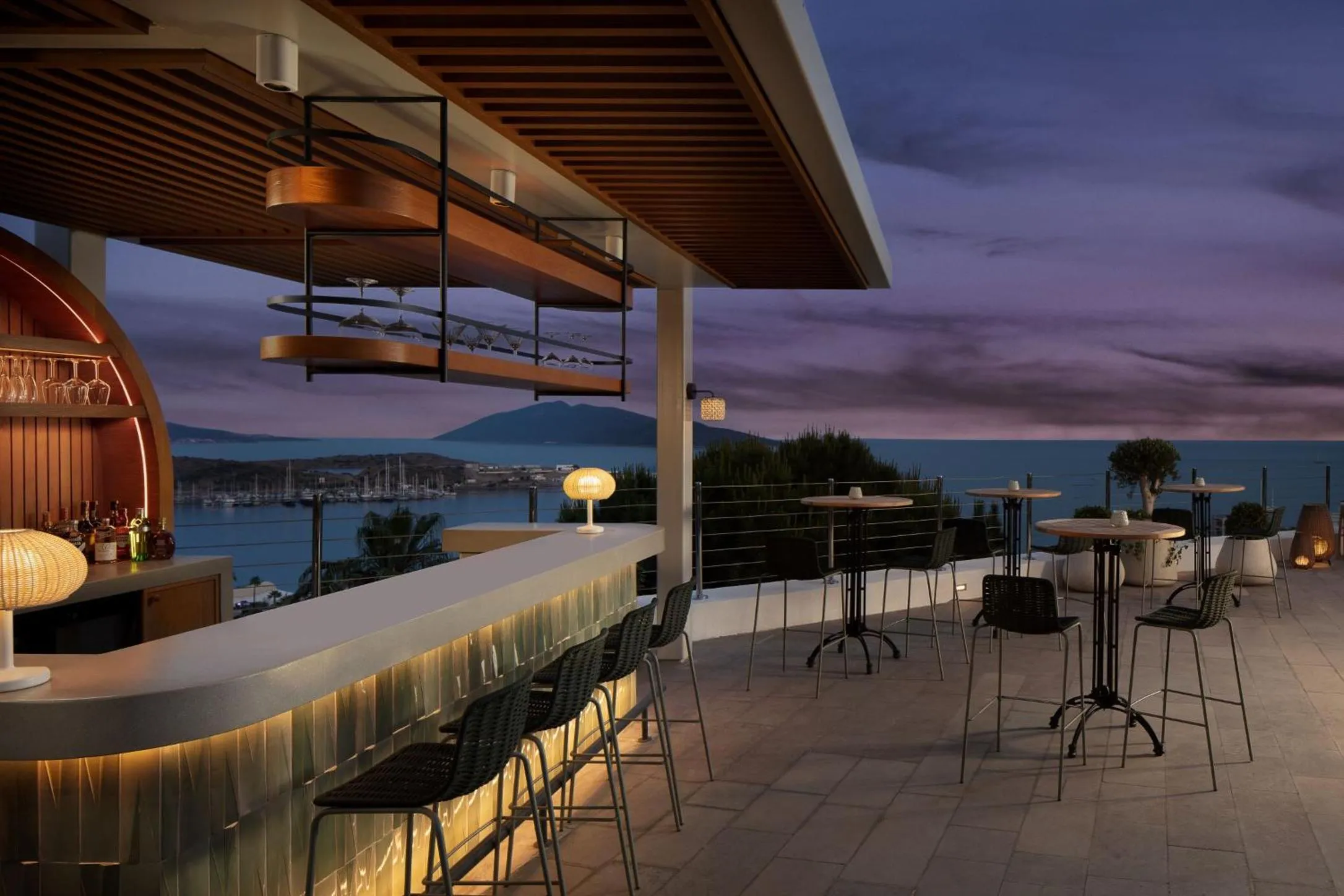 Patio in Doria Hotel Bodrum-City Center