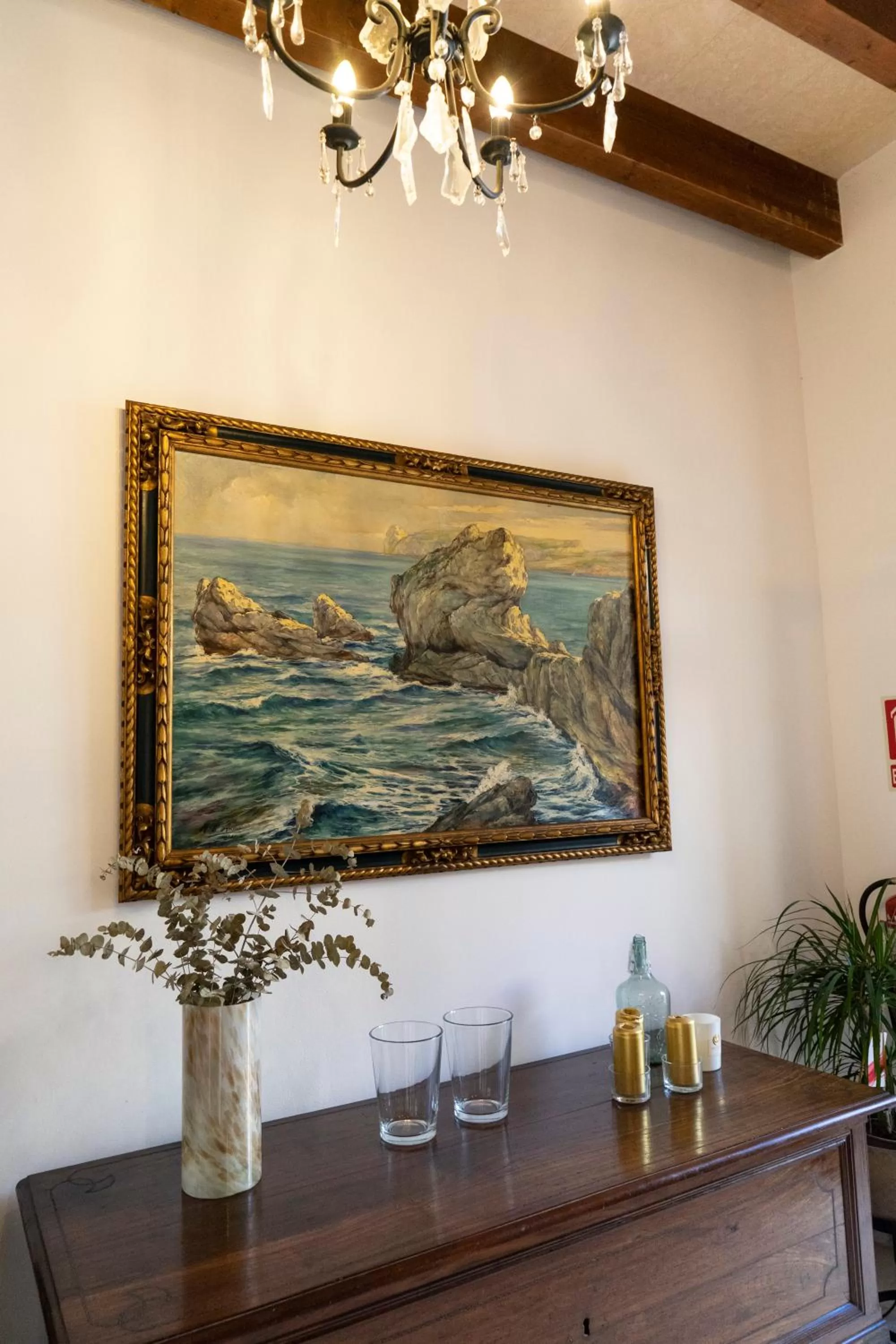 Decorative detail, TV/Entertainment Center in Atrium Suites Mallorca