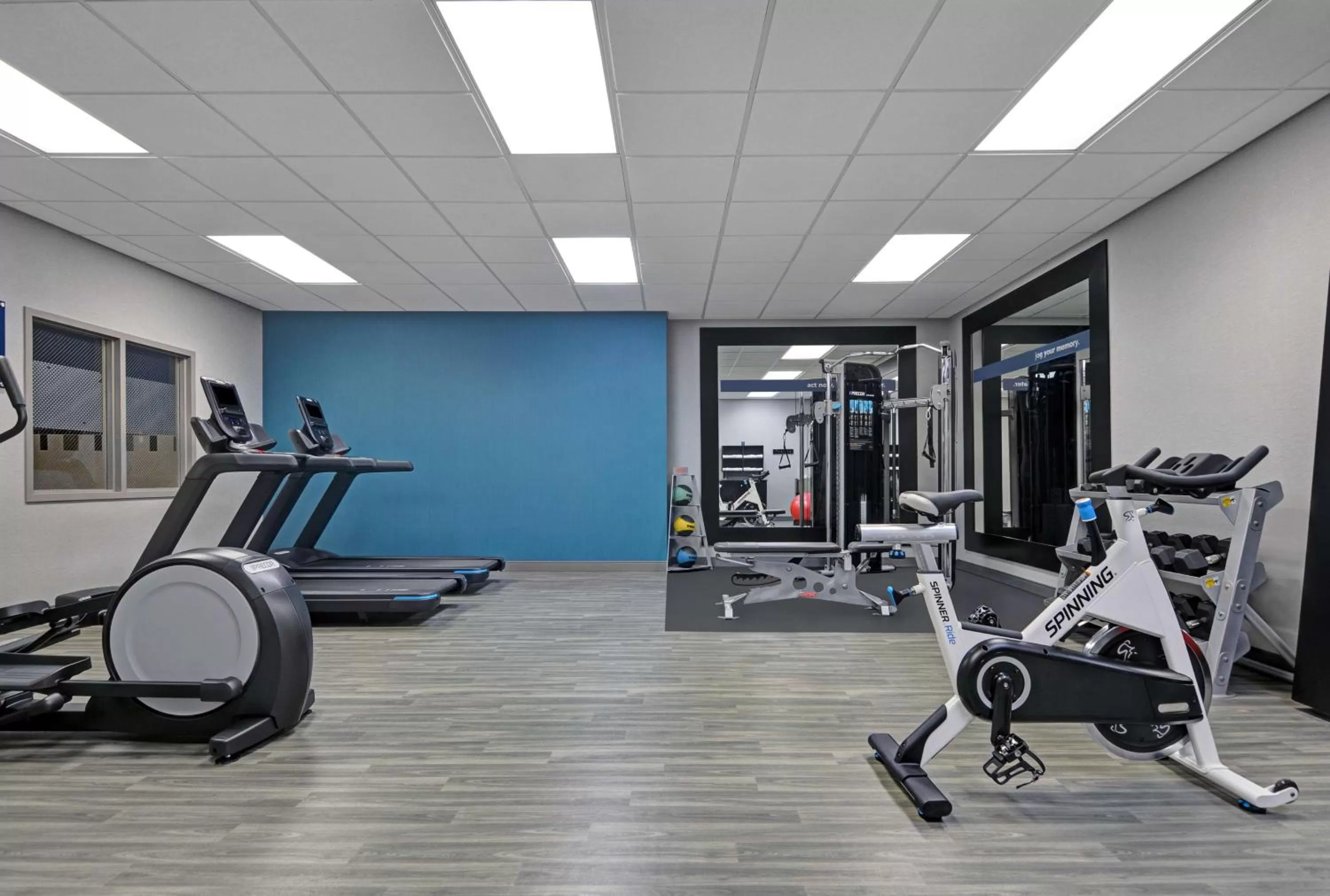 Fitness centre/facilities in Hampton Inn Bath - Brunswick Area , ME