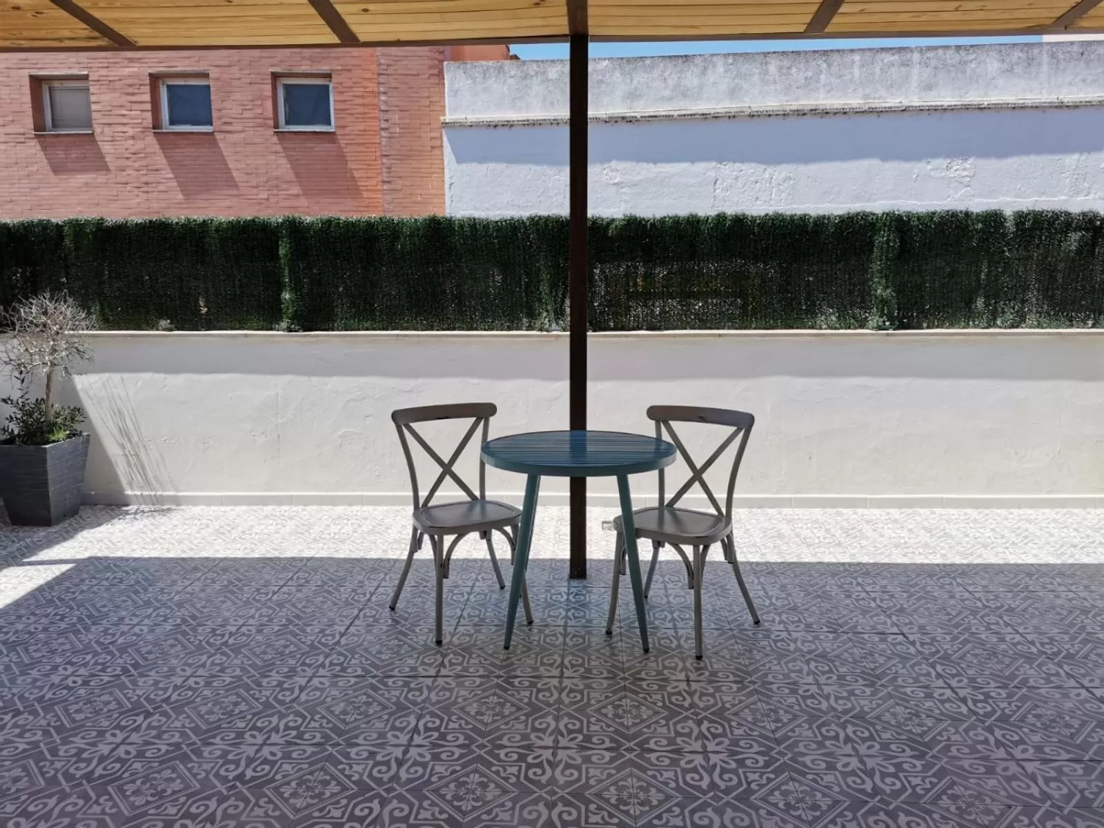 Patio in Akla Hotel Mérida