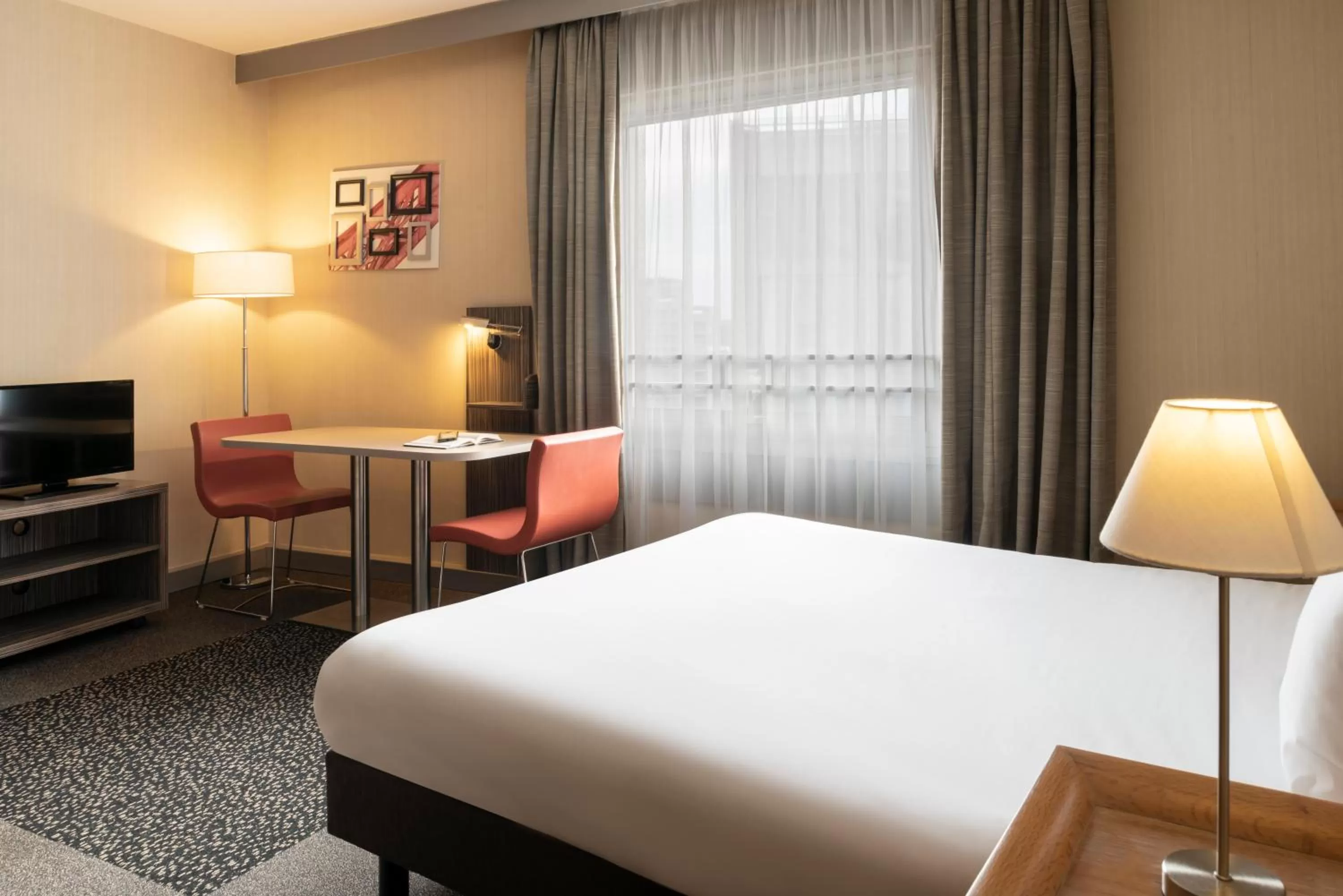 Bedroom, Bed in Aparthotel Adagio La Défense Esplanade