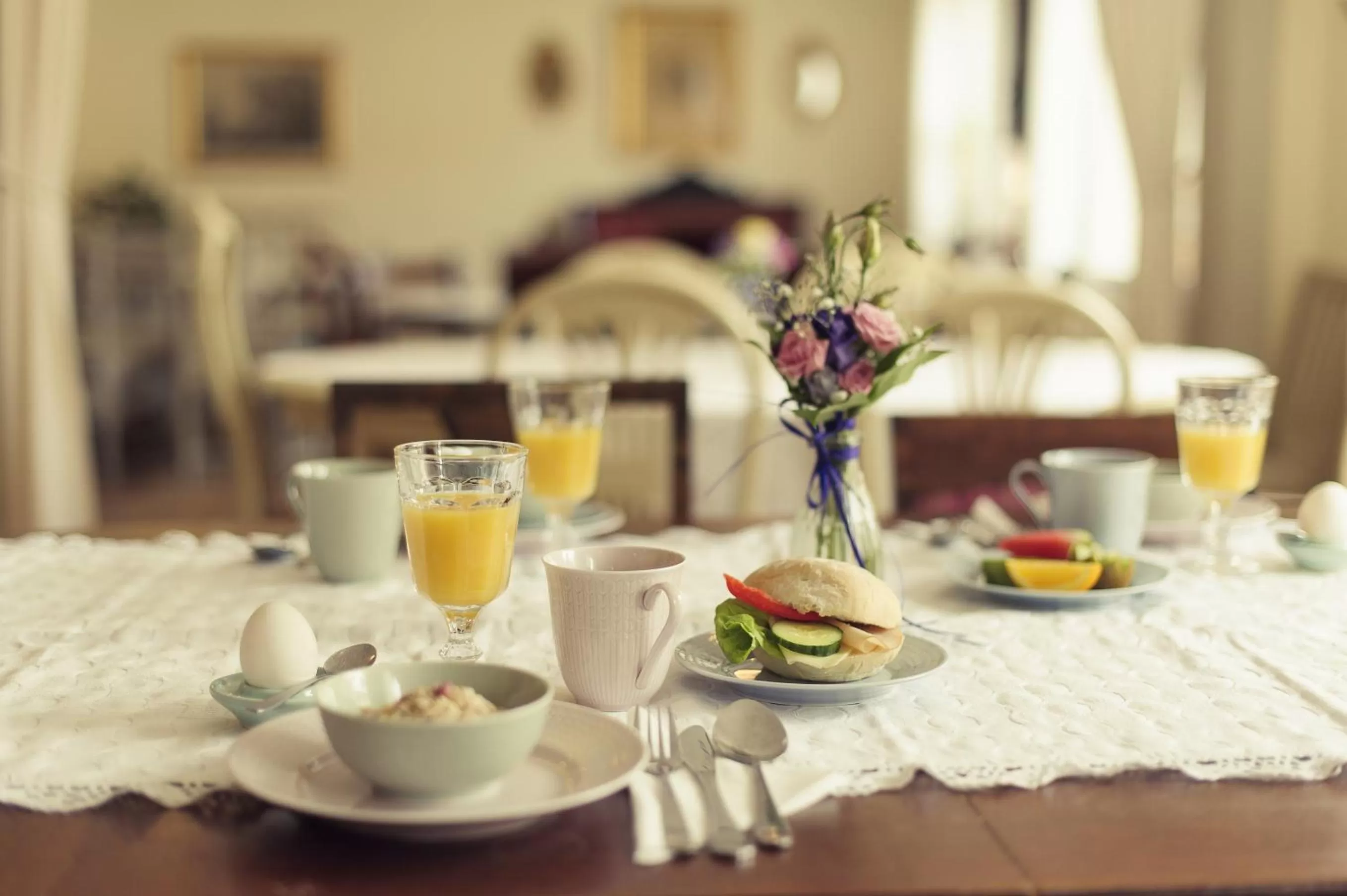 Breakfast in Hilma Winblads Bed & Breakfast