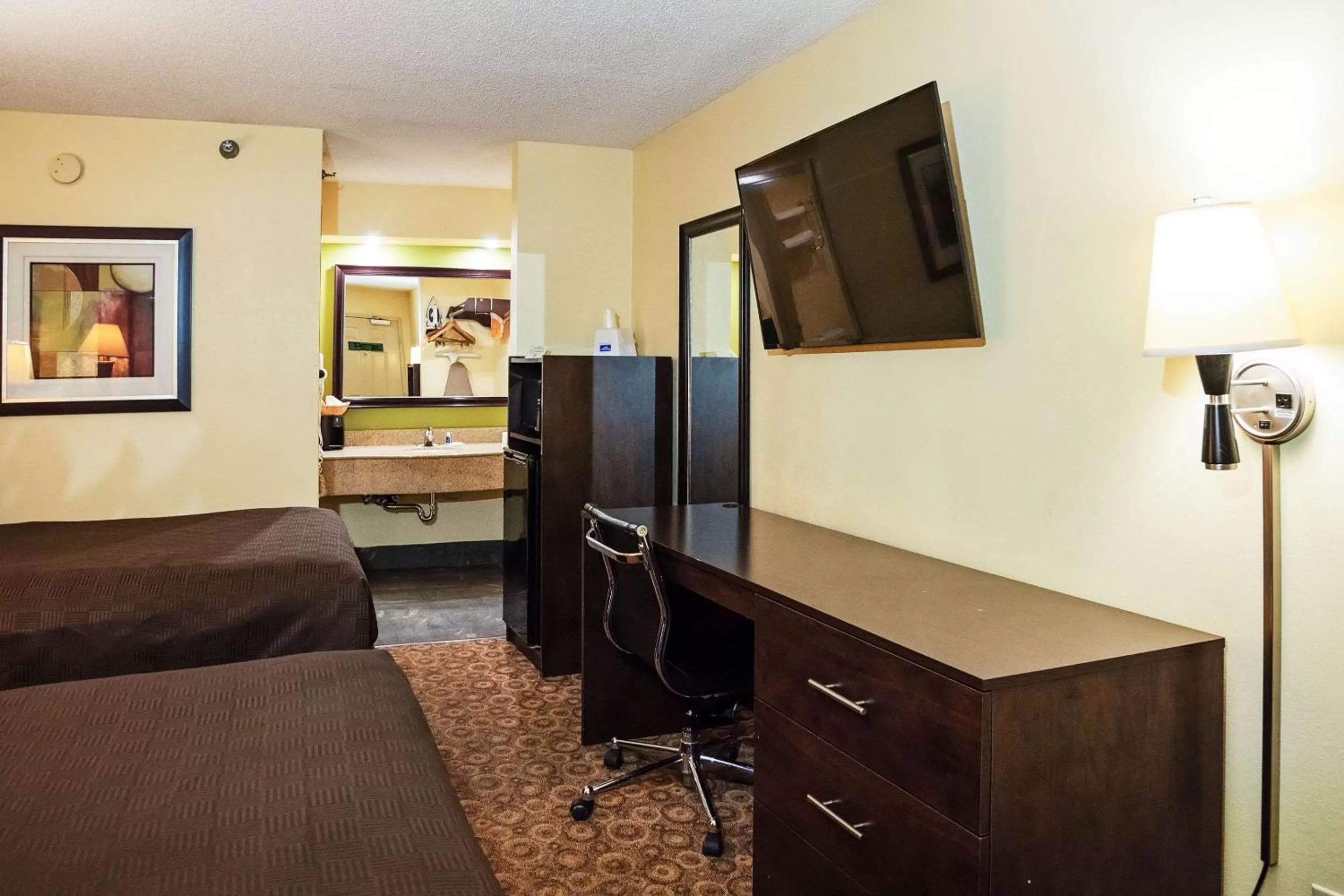 Photo of the whole room in Rodeway Inn & Suites Clarksville near Governors Square Mall