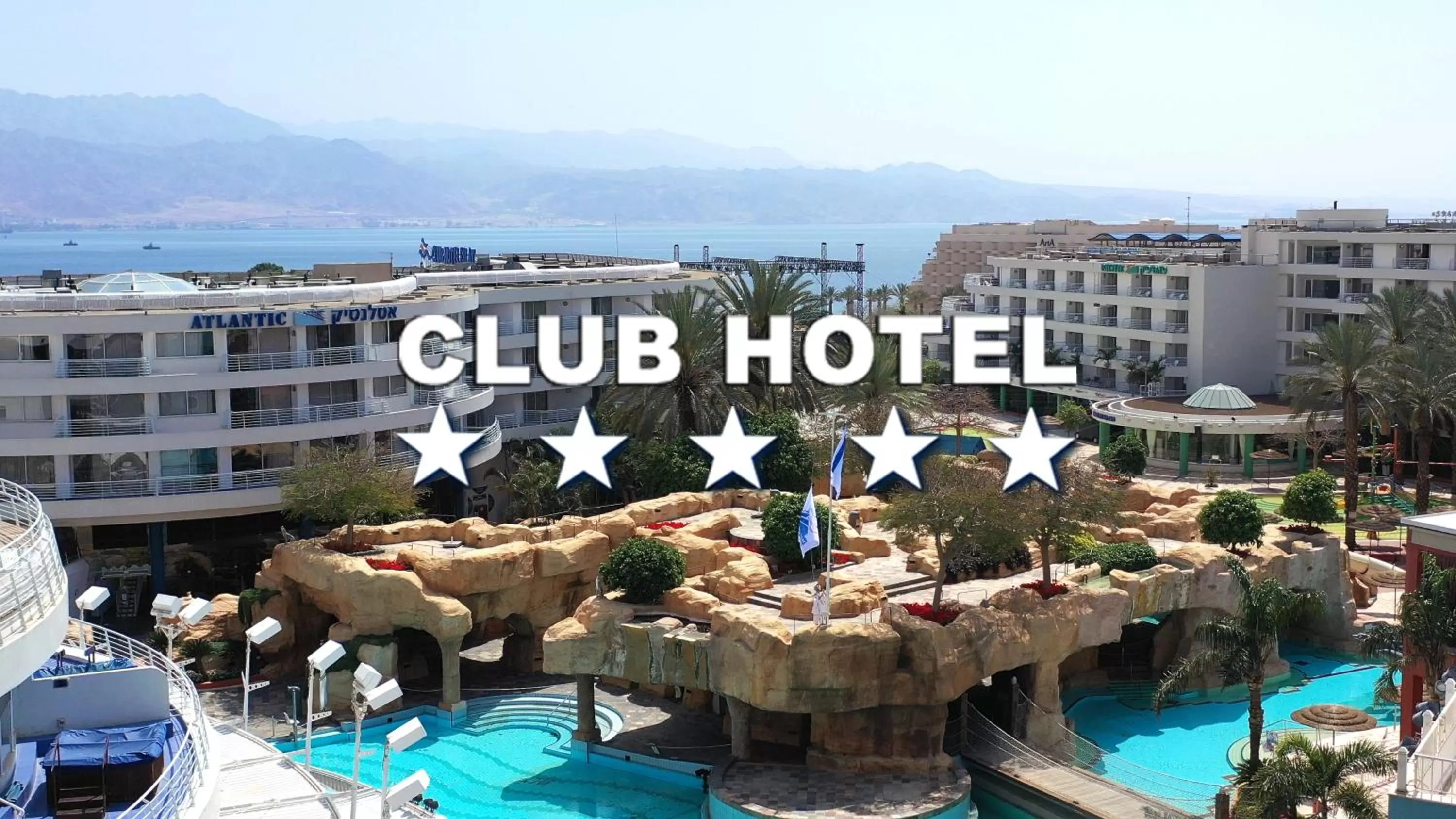 Property building, Pool View in Club Hotel Eilat - All Suites Hotel