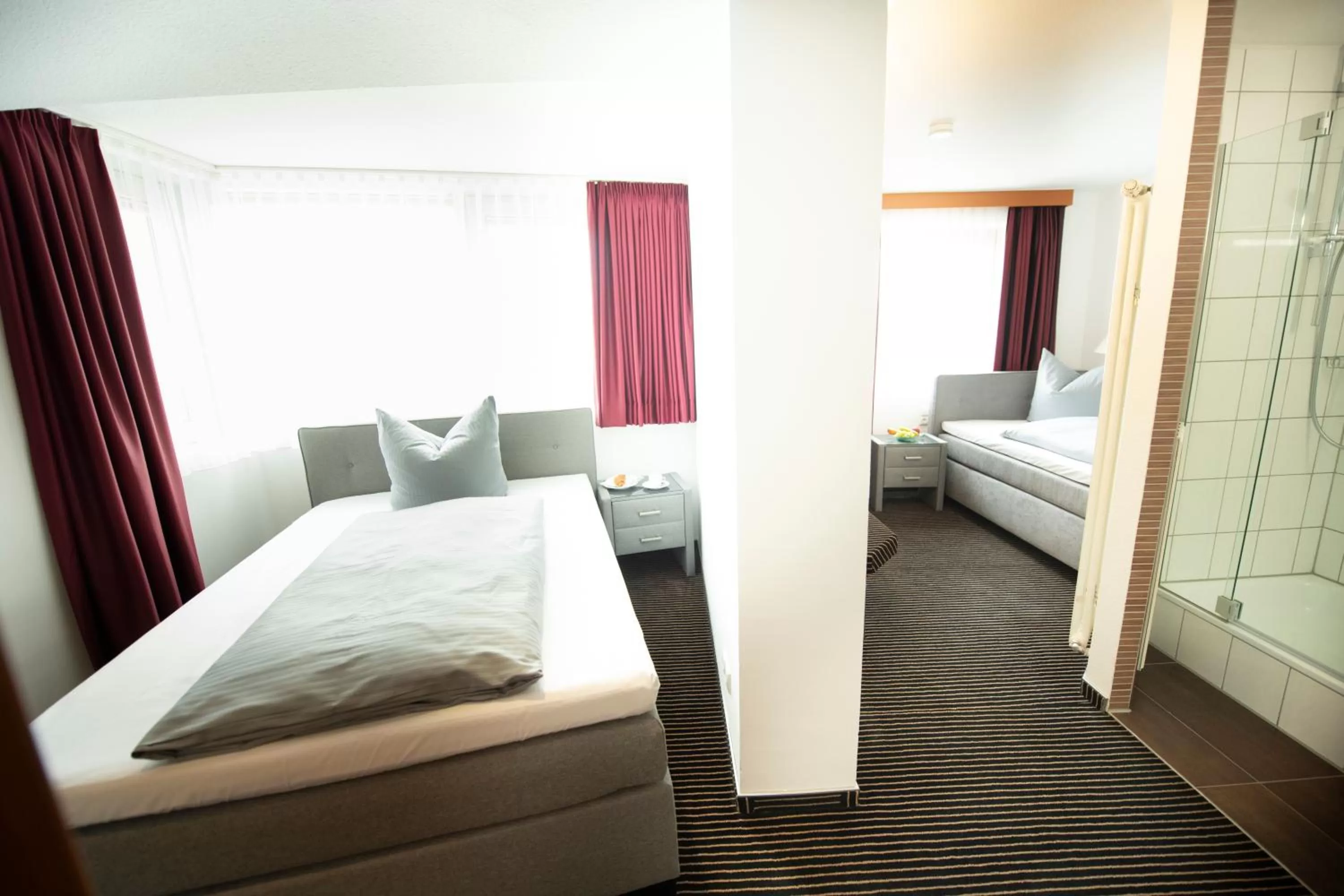 Photo of the whole room, Bed in Stadthotel Giengen