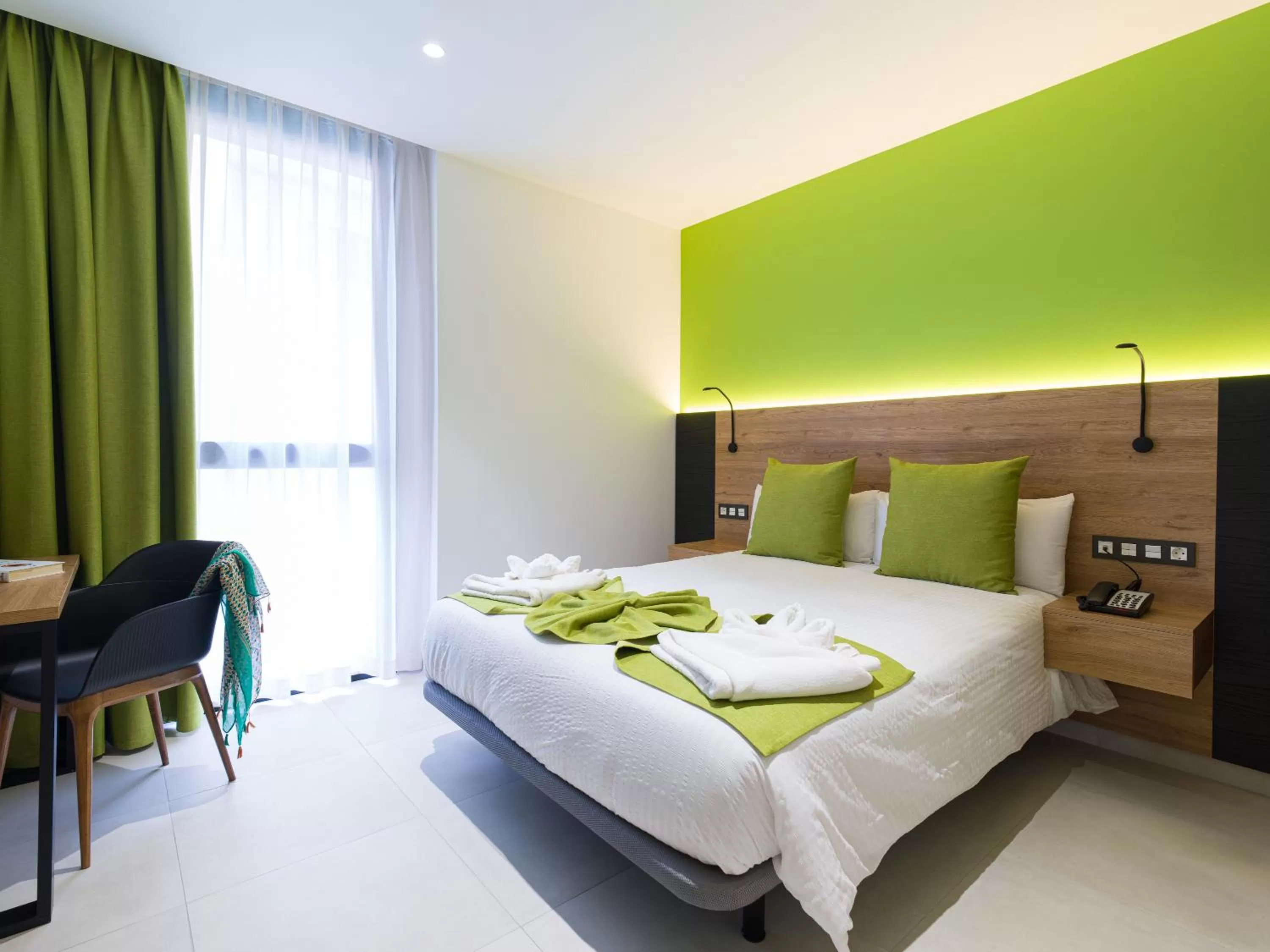 Bed in Hotel MG Poniente