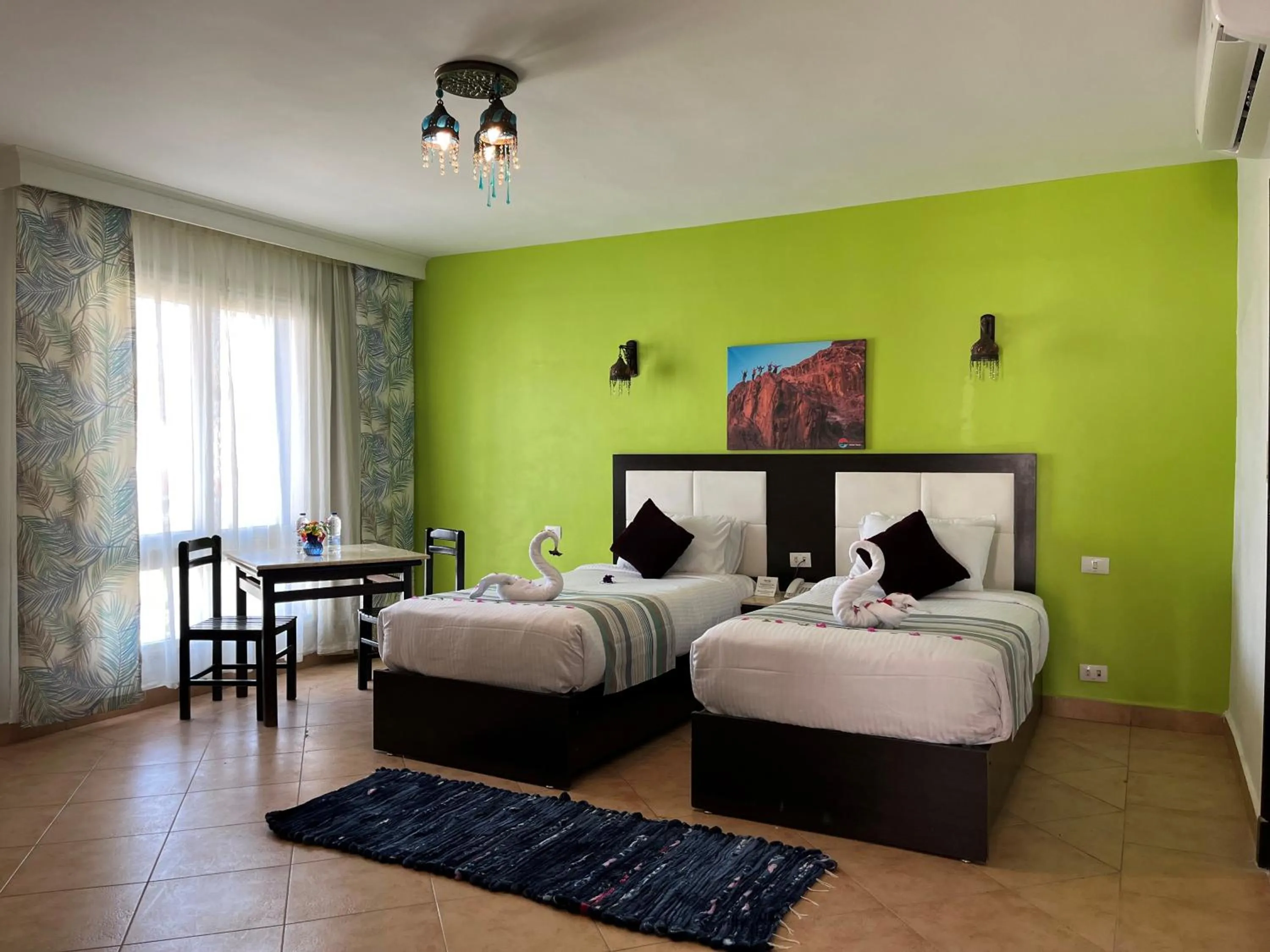 Bedroom, Bed in Naama Blue Hotel