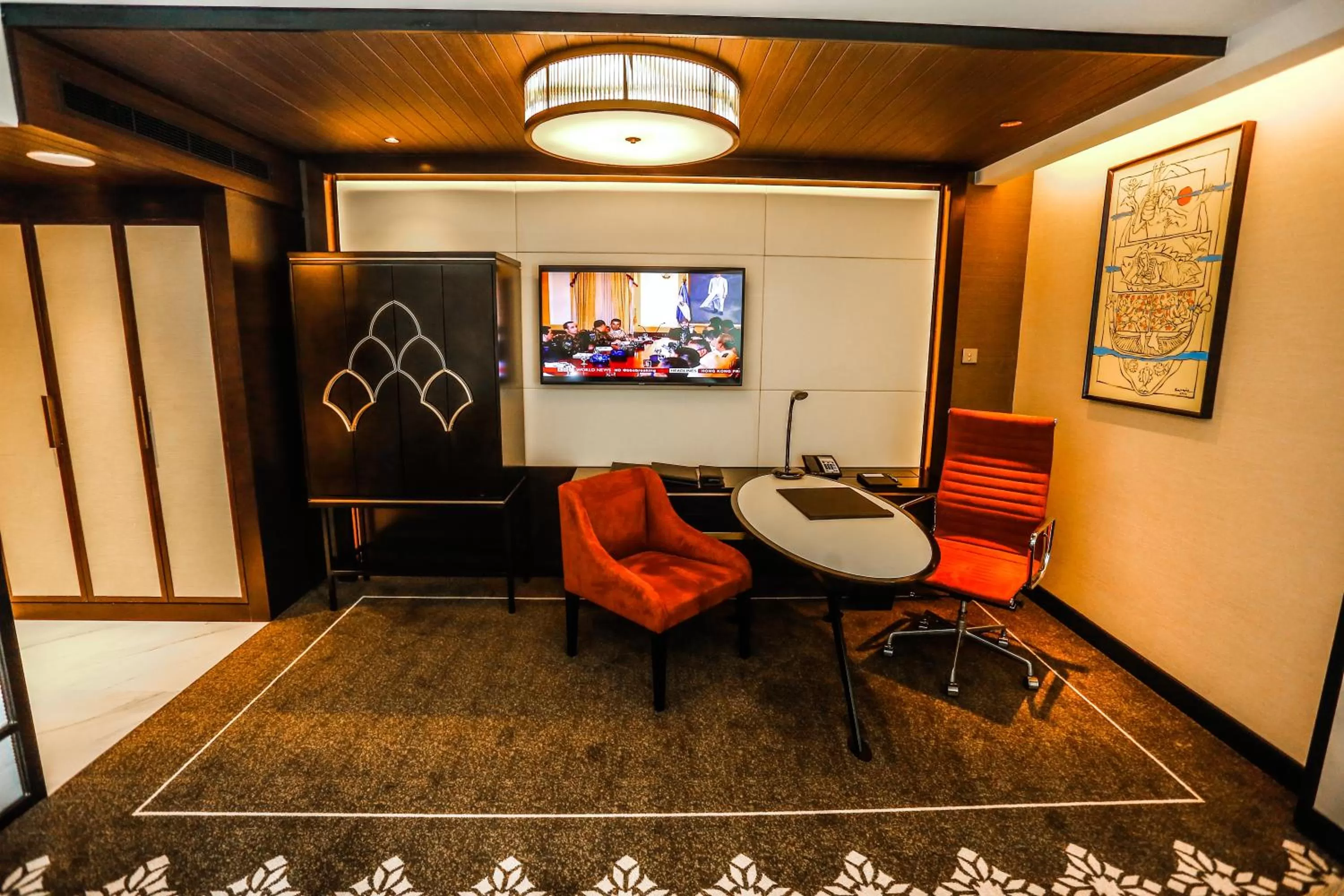 Seating area in InterContinental Dhaka by IHG