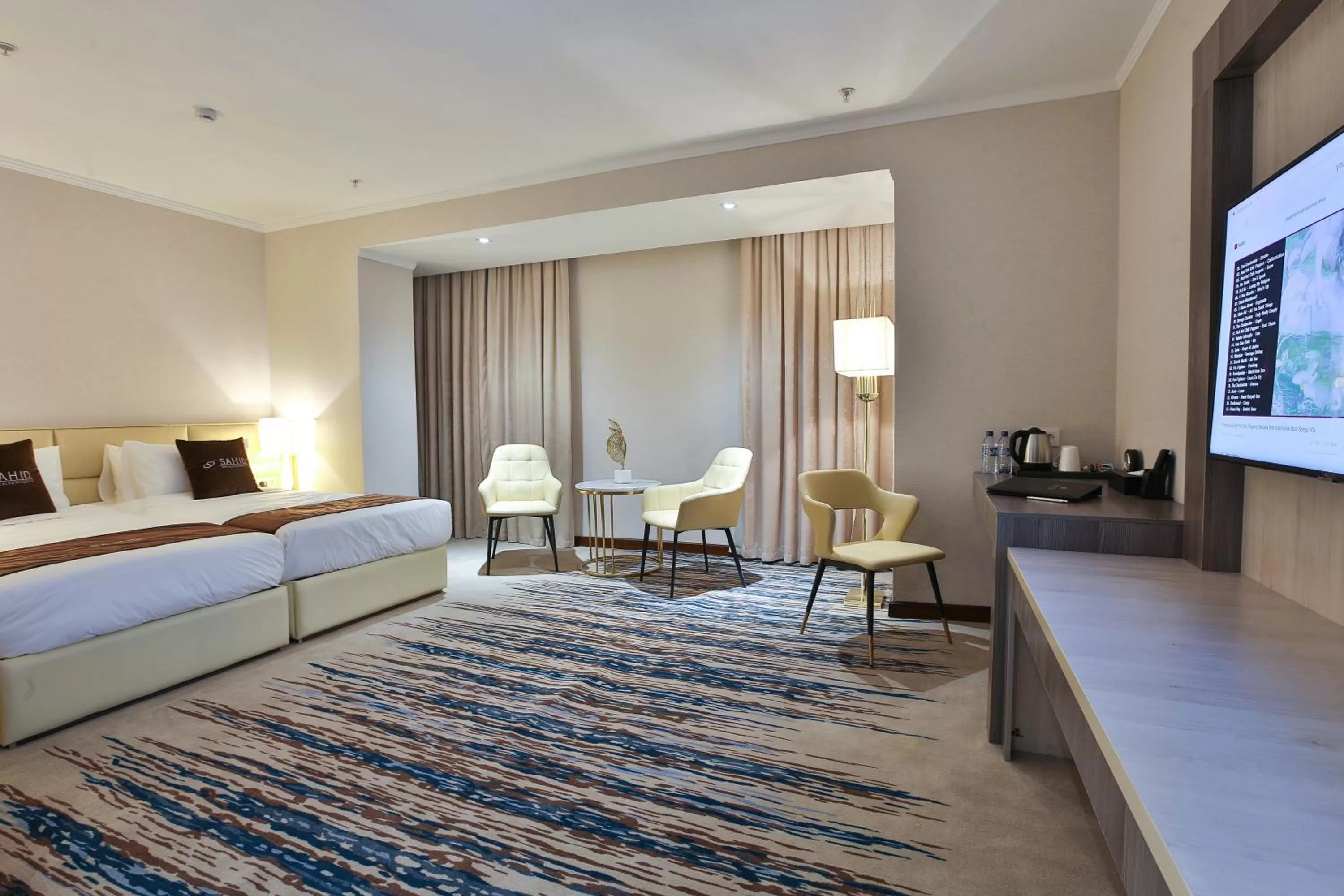 Bedroom, Seating Area in Sahid Zarafshon