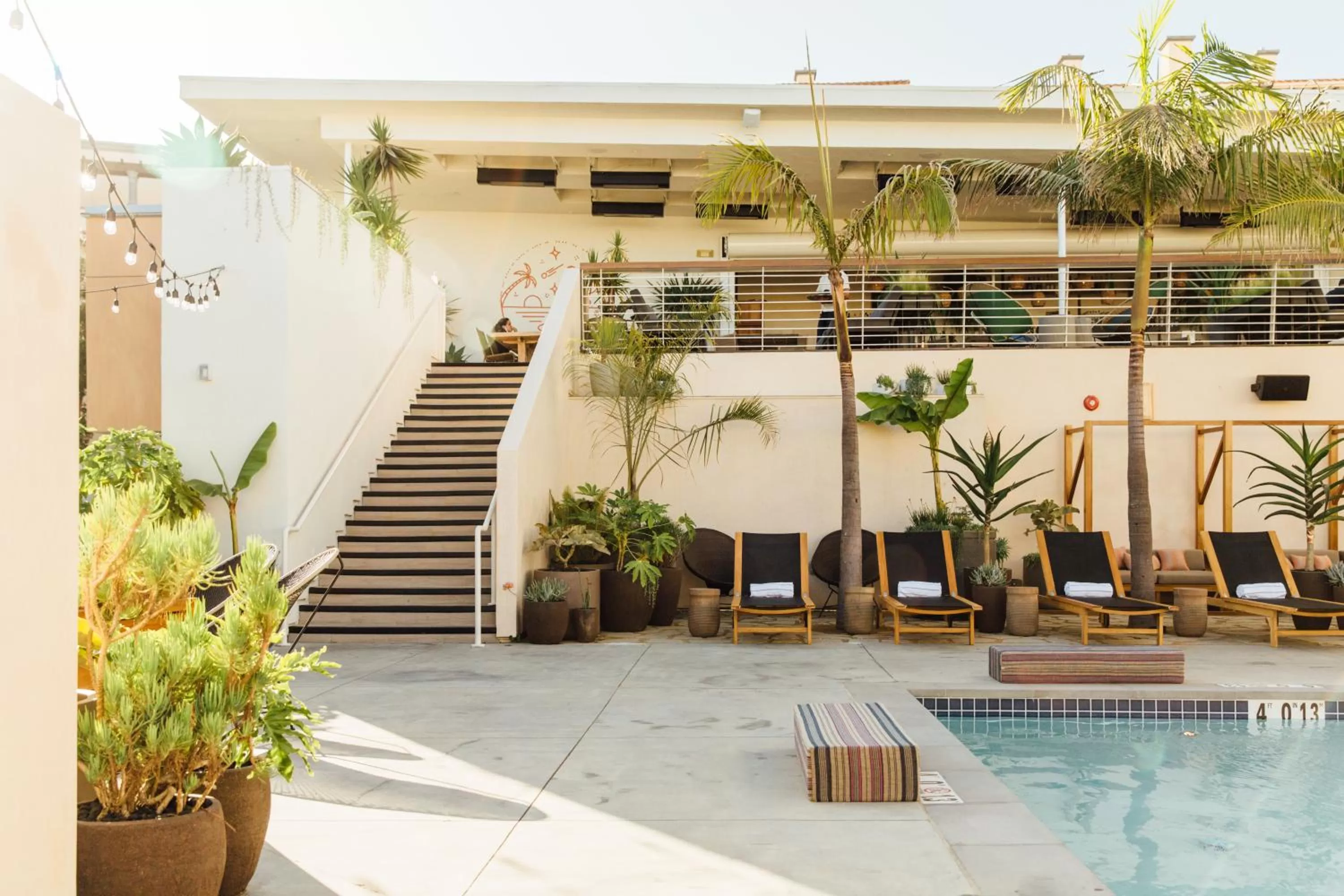 Swimming pool in Hotel June West LA, a Member of Design Hotels