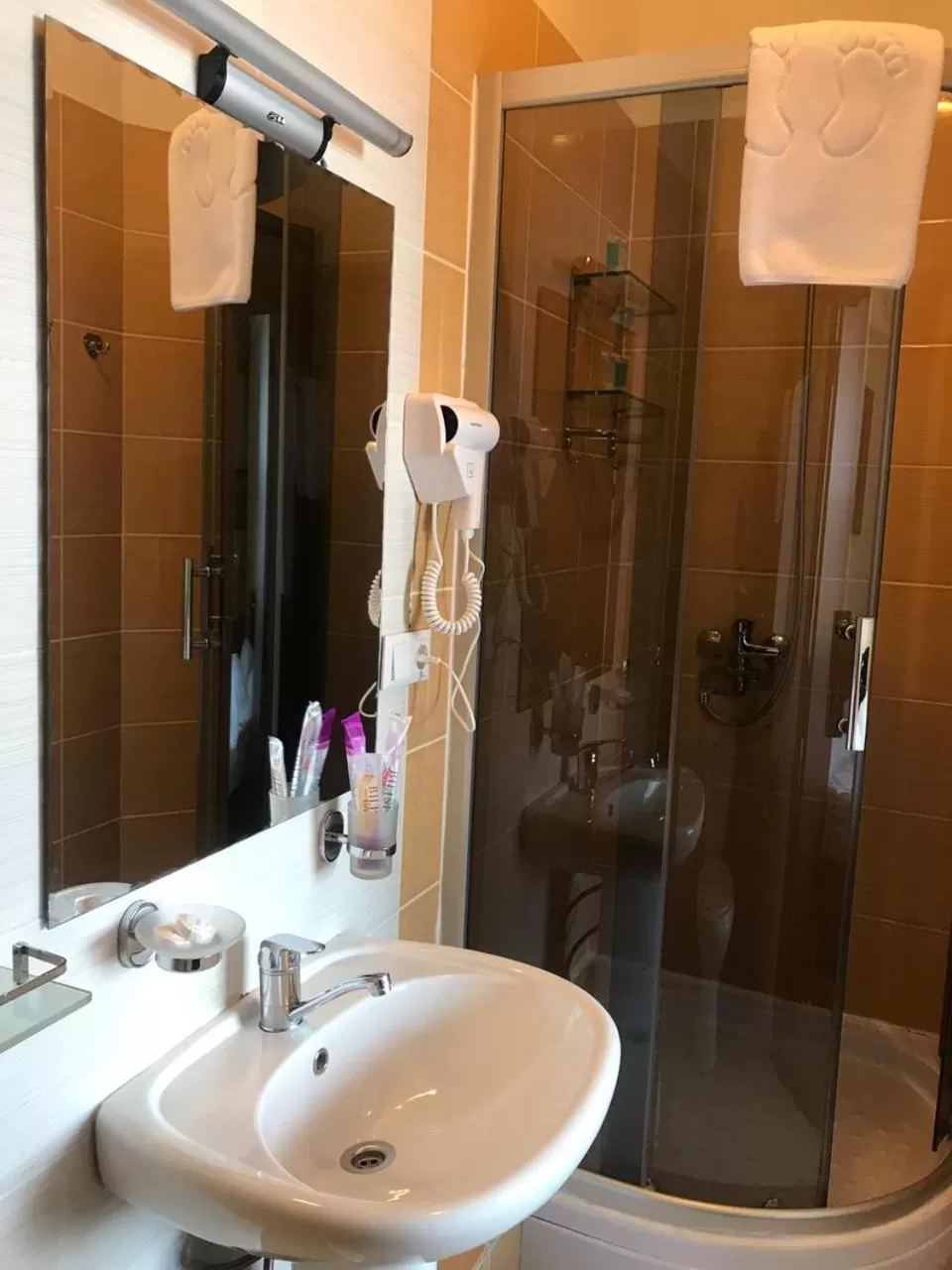 Bathroom in Altai Business Hotel