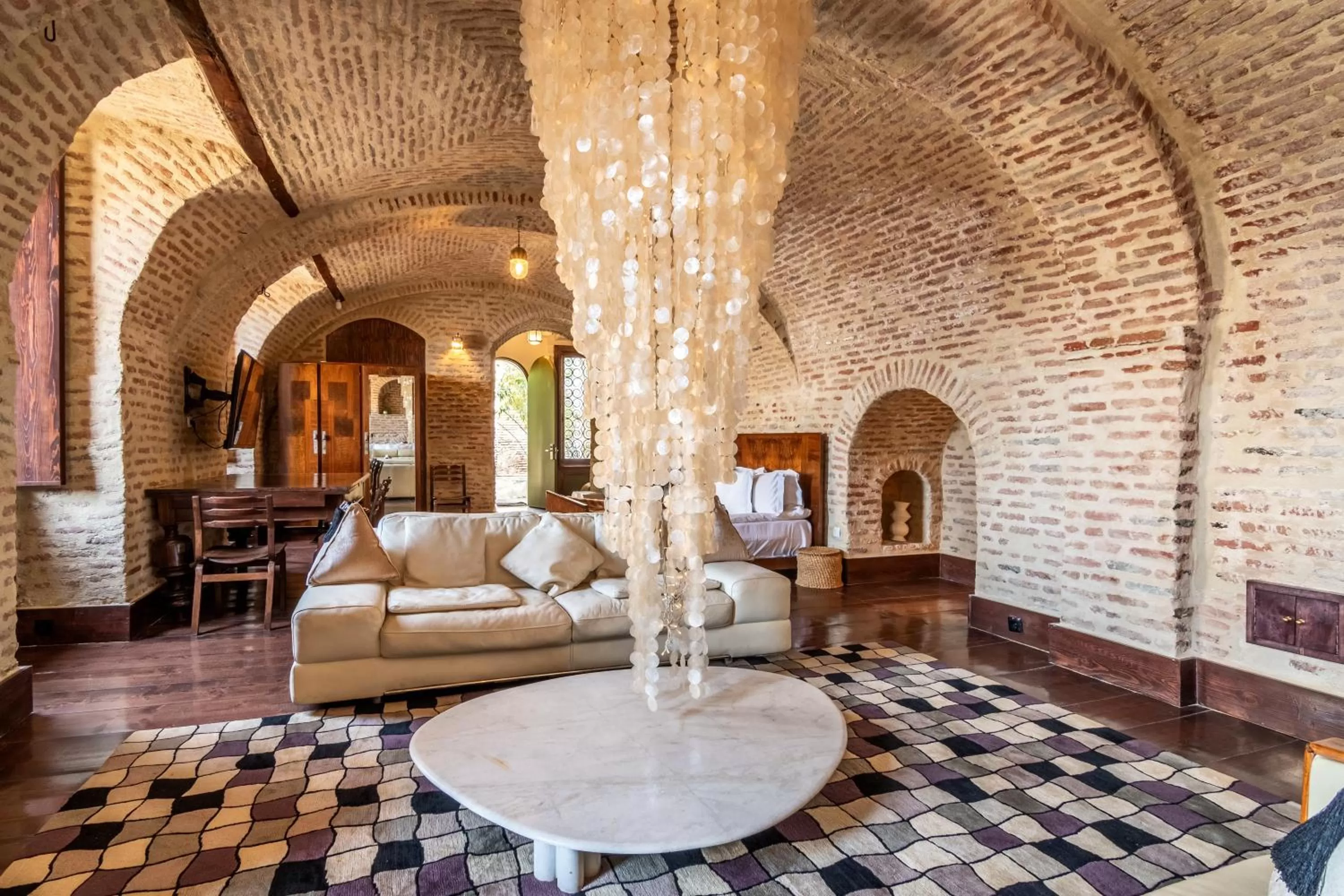 Seating area in Castle in Old Town