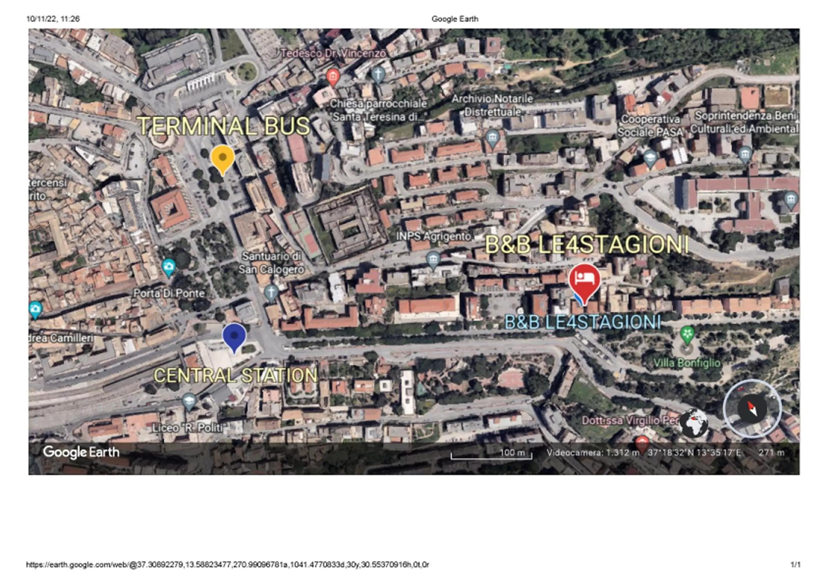 Property building in B&B Le 4 Stagioni