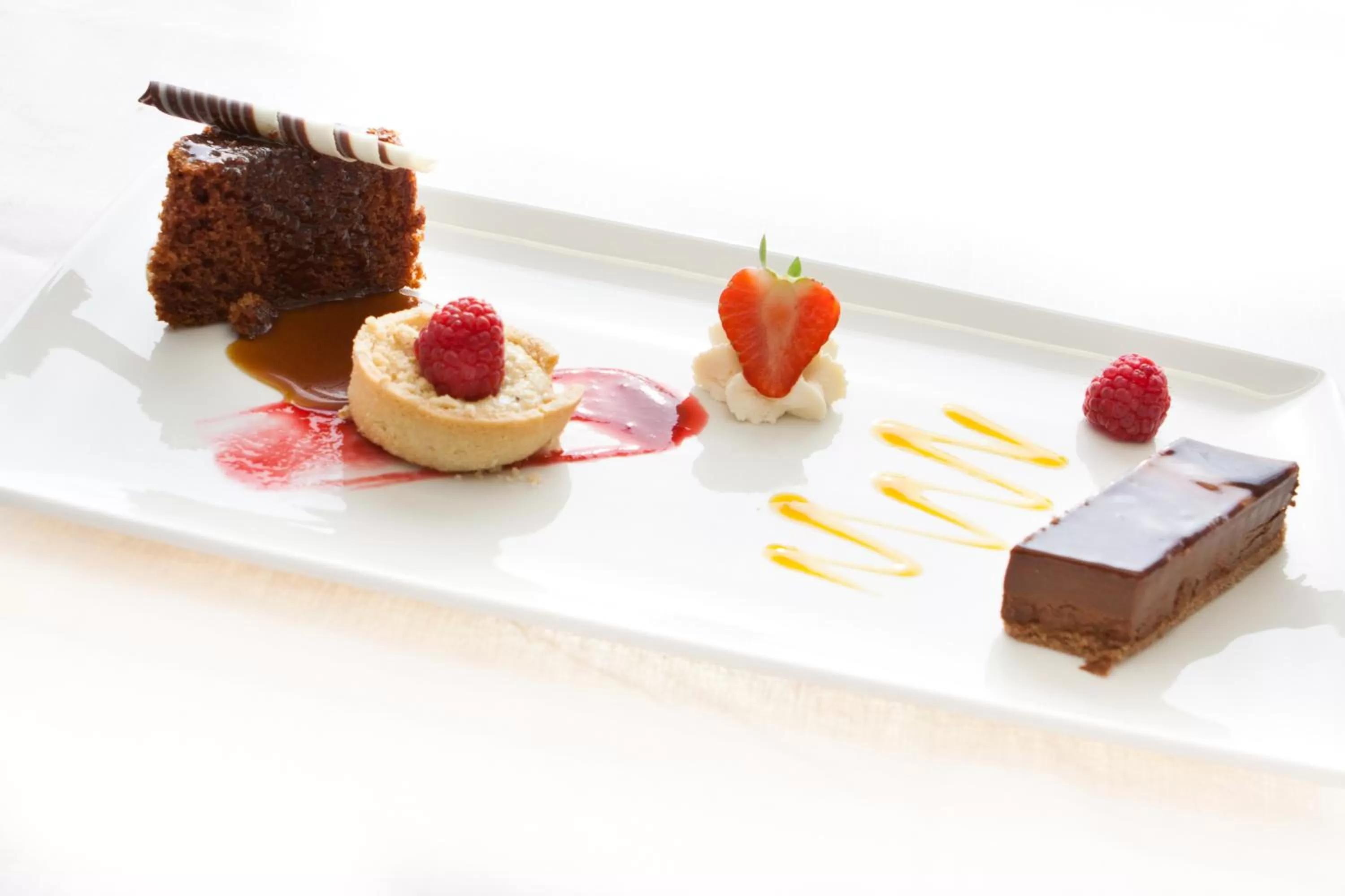 Food close-up in Inglewood House and Spa