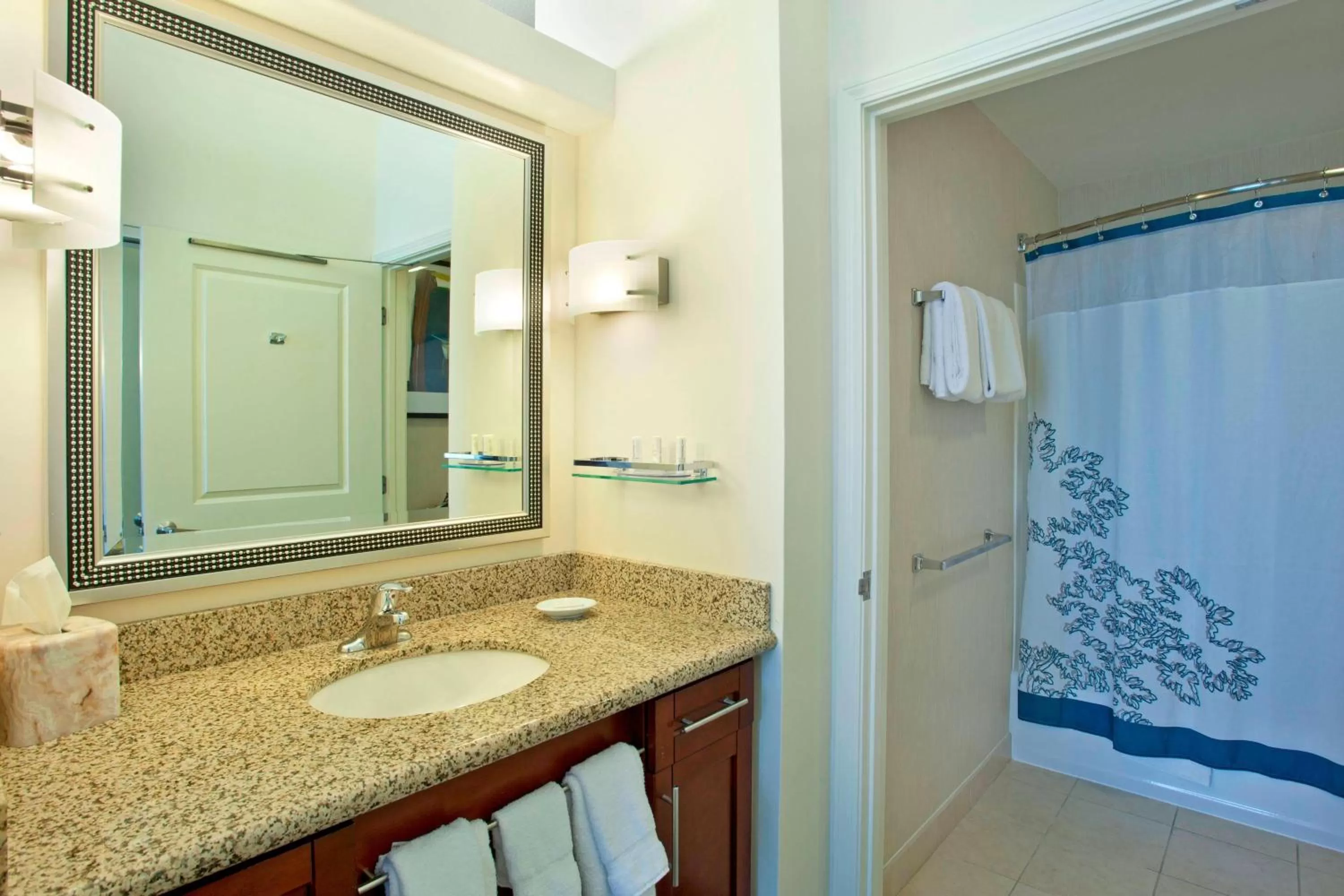 Bathroom in Residence Inn Baltimore Hunt Valley