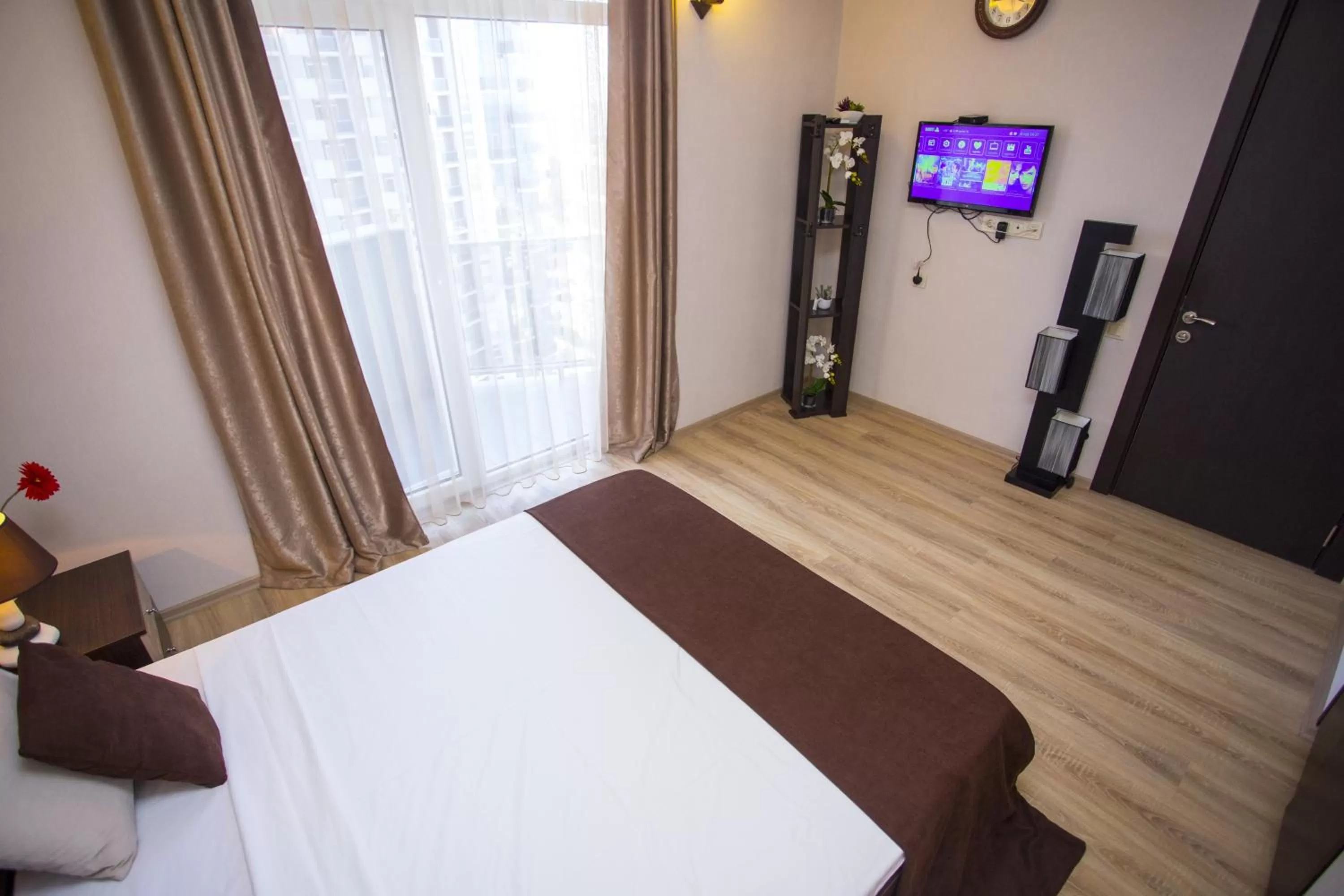 Bedroom, Bed in Blue Star Batumi