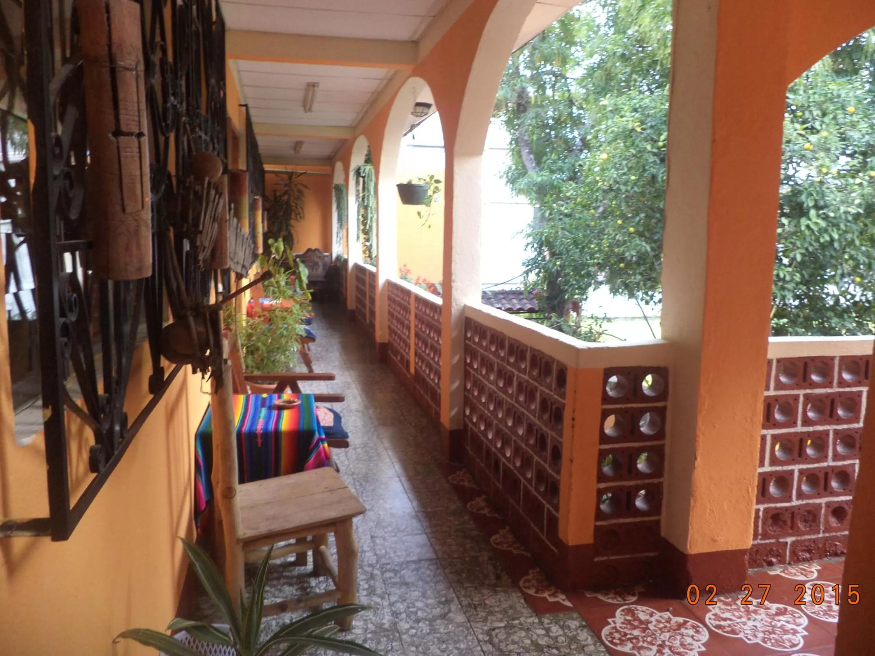 Balcony/Terrace in Hospedaje El Viajero