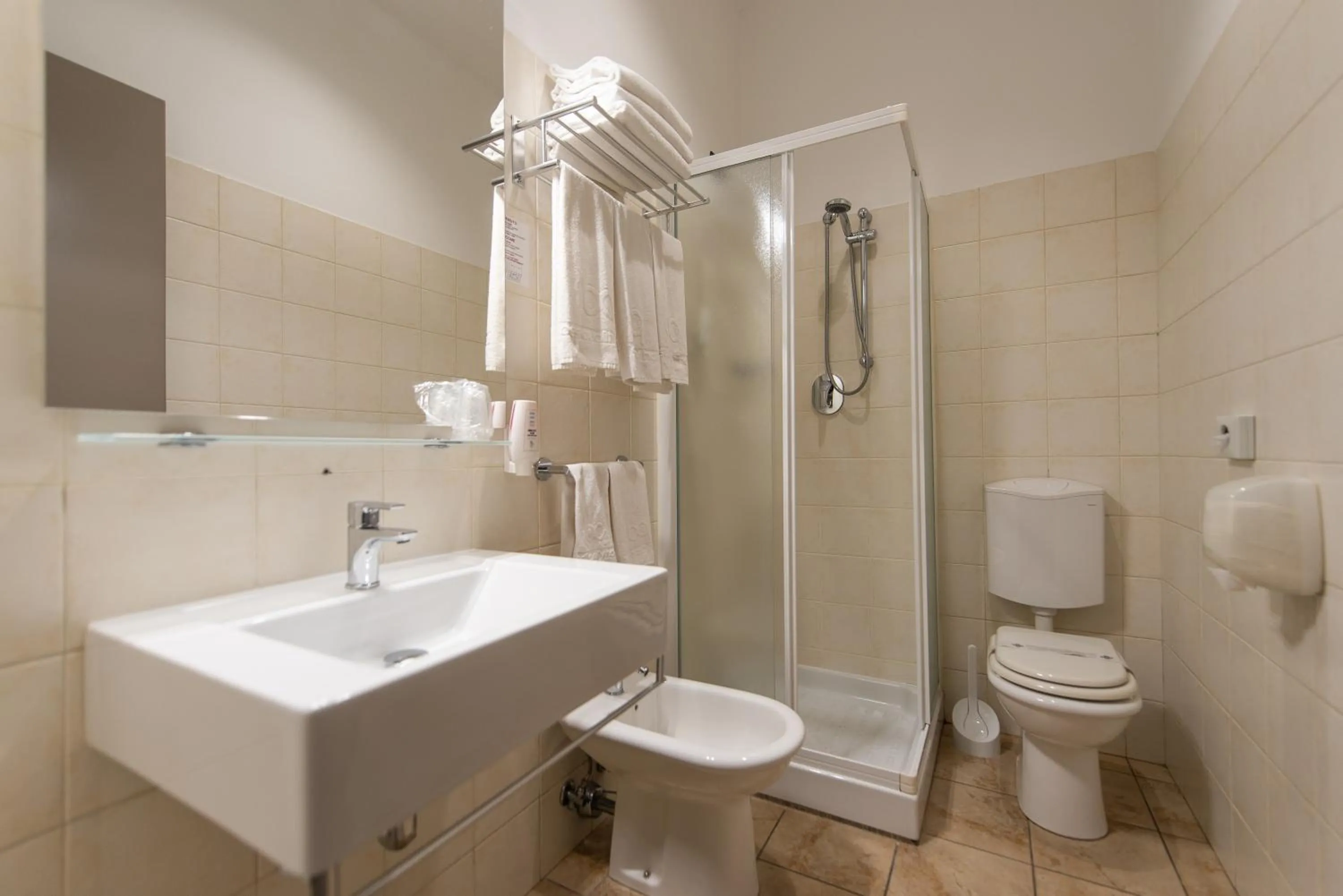 Bathroom in Best Quality Hotel Dock Milano