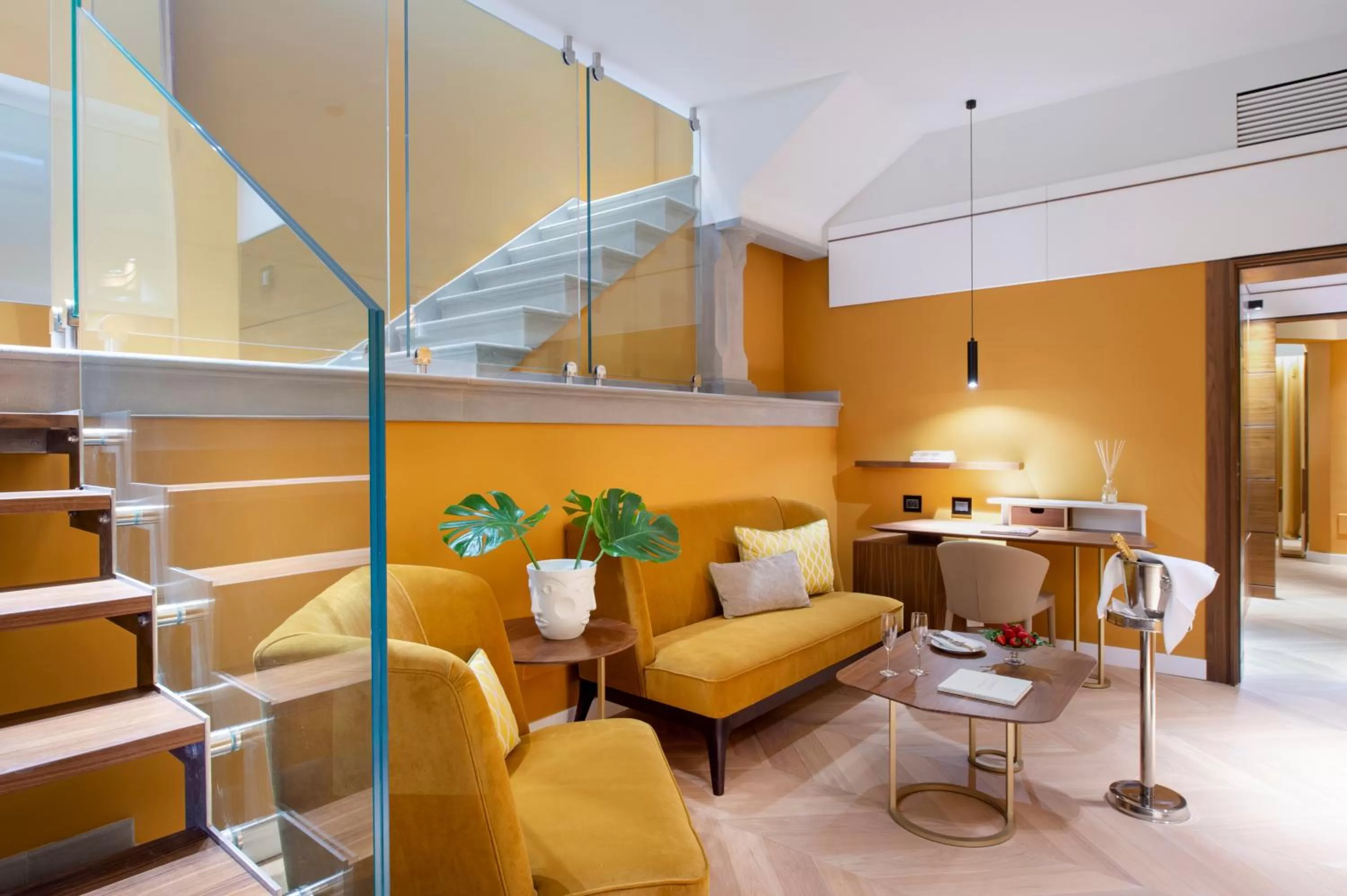 Living room in Hotel degli Orafi