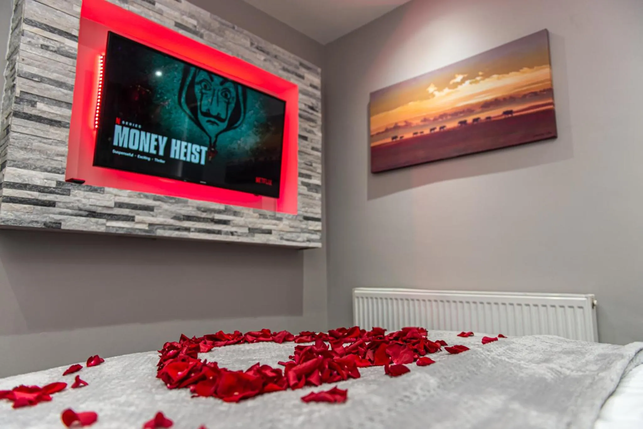 Bed in Meridian Serviced Apartments