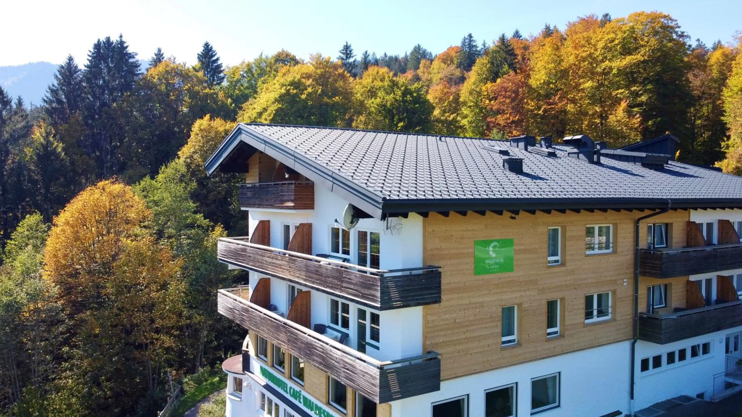 Property Building in Naturhotel Café Waldesruhe