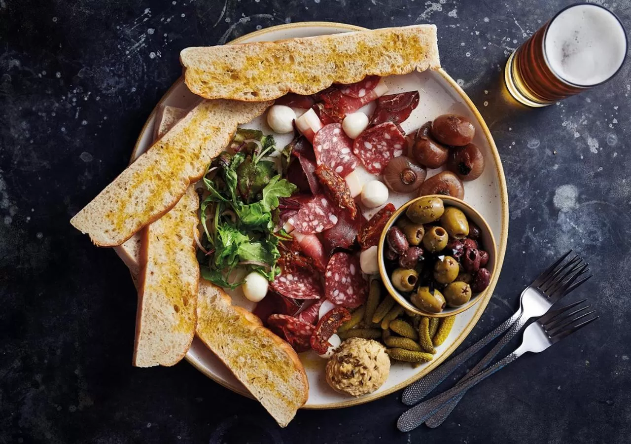 Food in The George Hotel Colchester