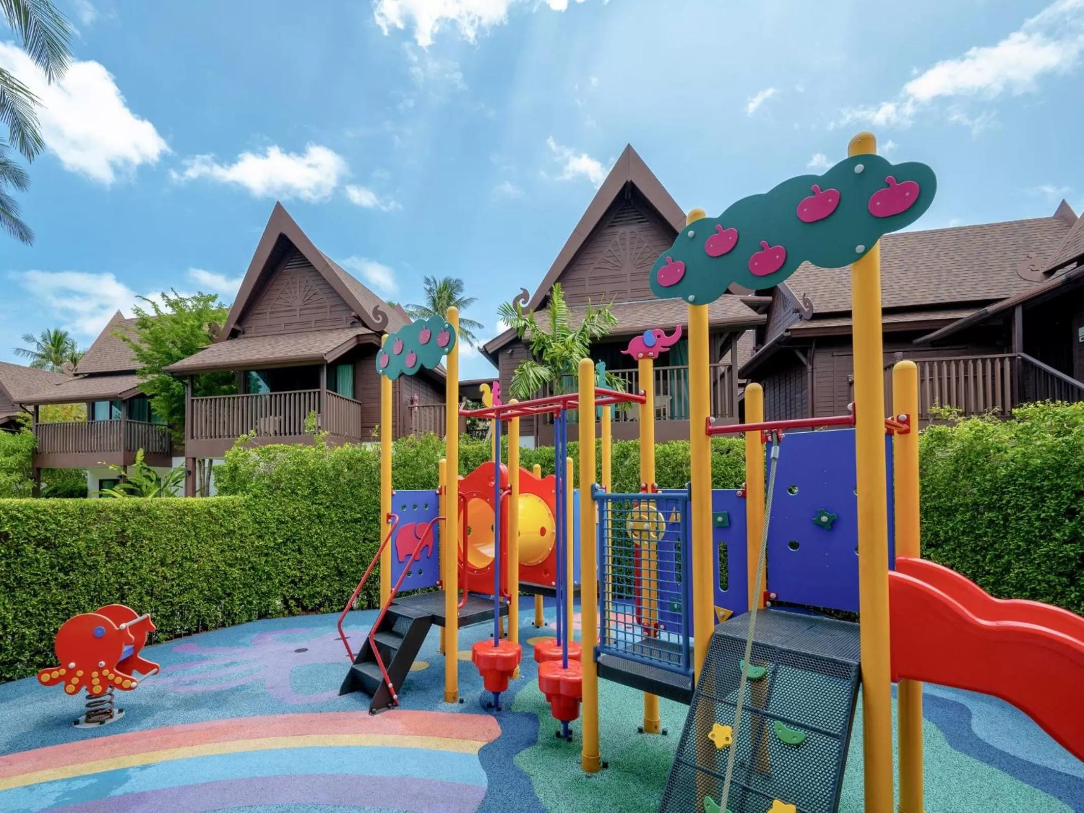 Children play ground in Amari Koh Samui