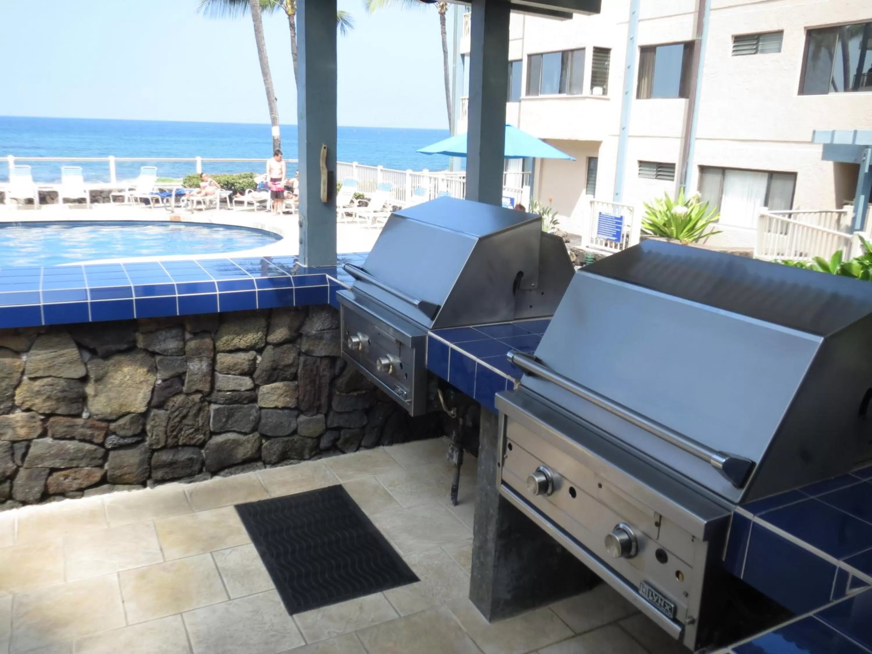 Patio in Kona Reef Resort by Latour Group