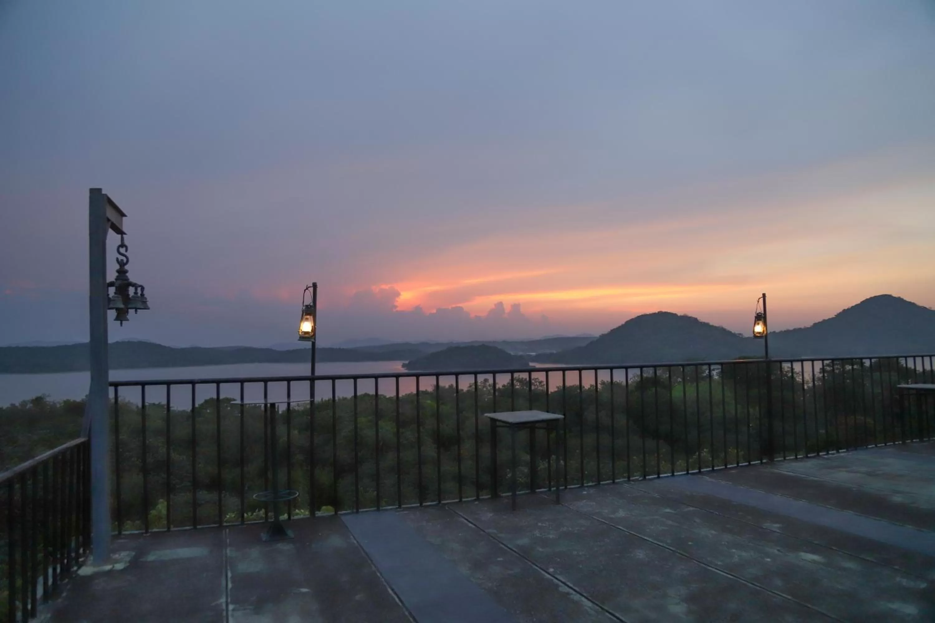Natural landscape in Lavendish Lake Giritale - Former Giritale Hotel