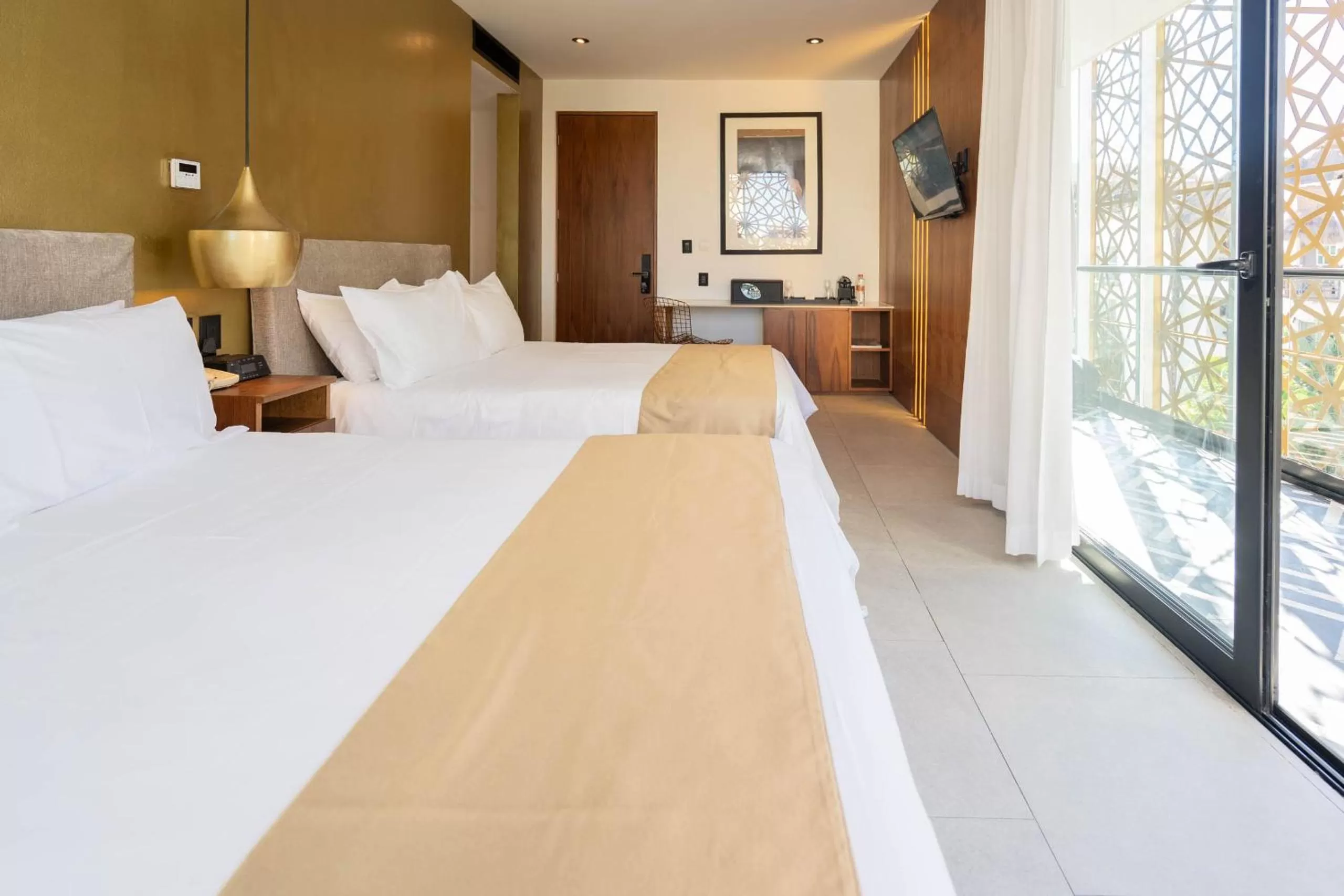 Bed in IT Boutique Hotel & Restaurant