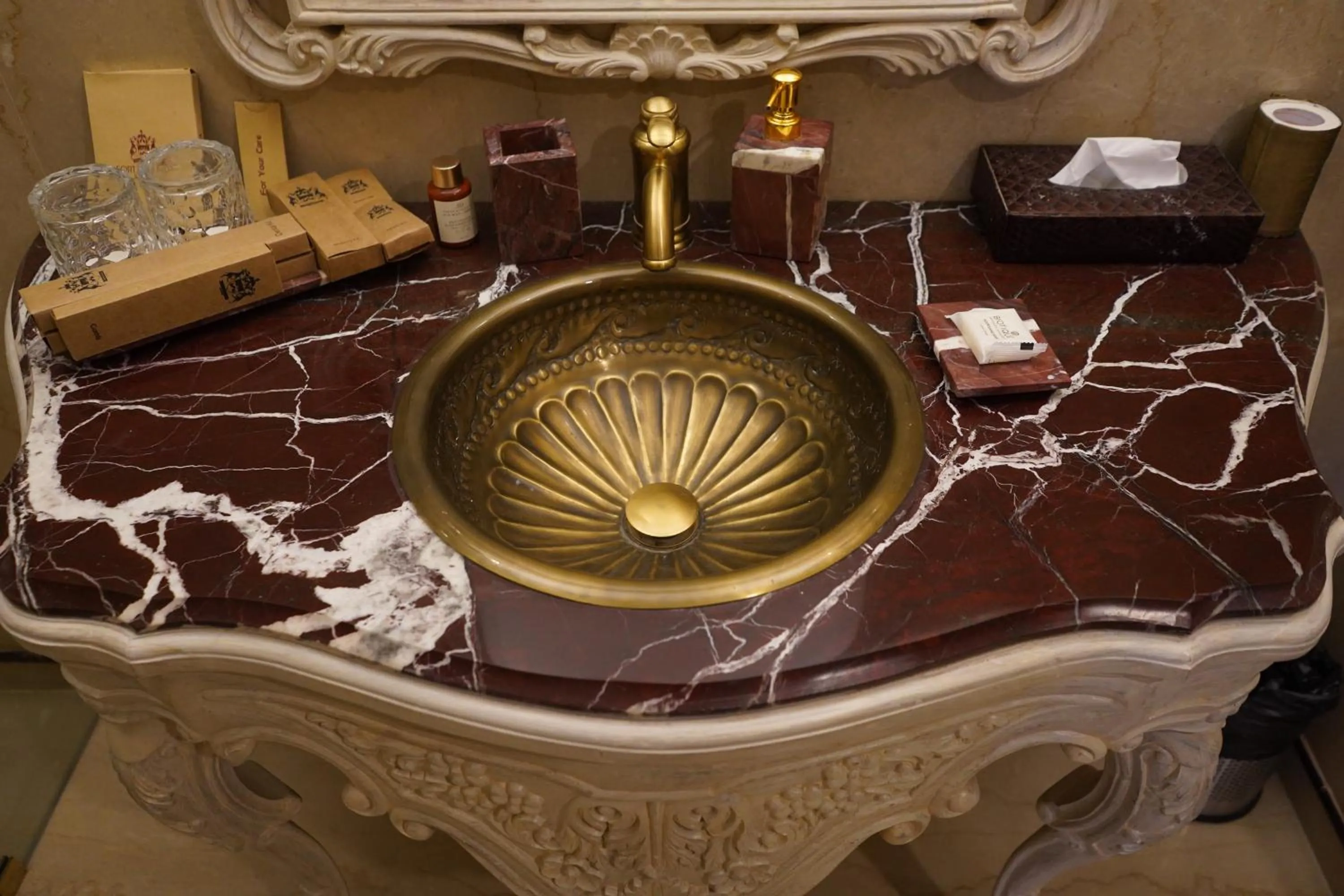 Bathroom in Fort Rajwada,Jaisalmer