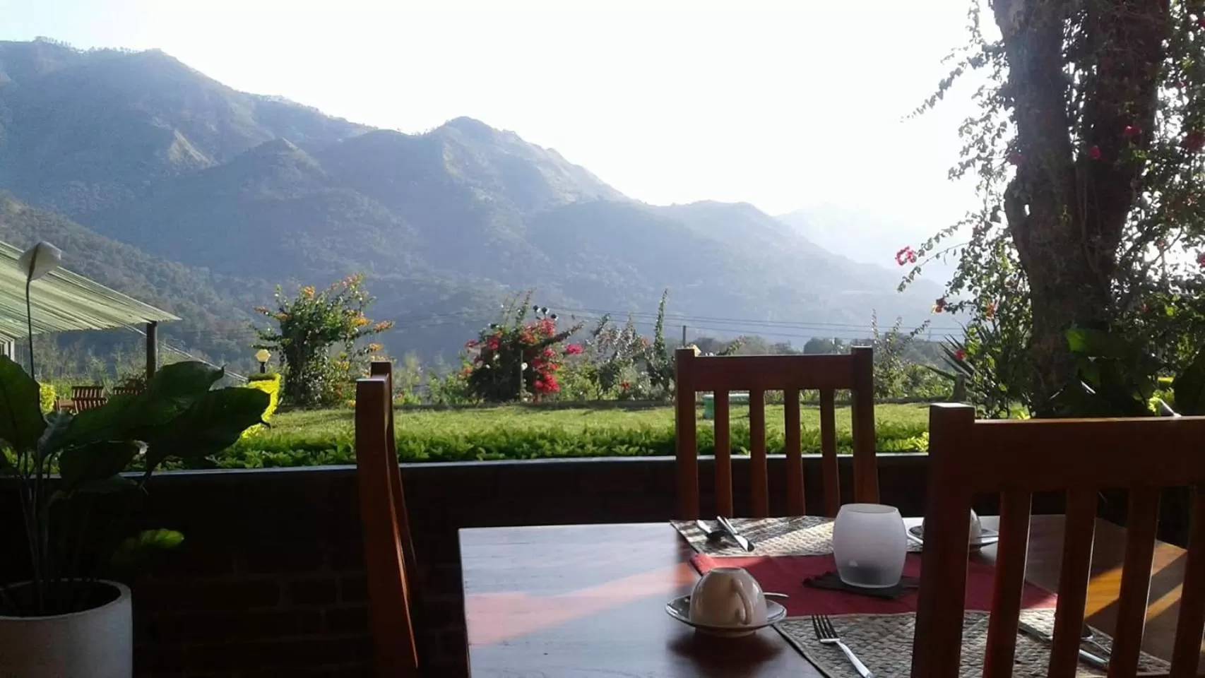 Patio, Mountain View in Feelin' good Resort