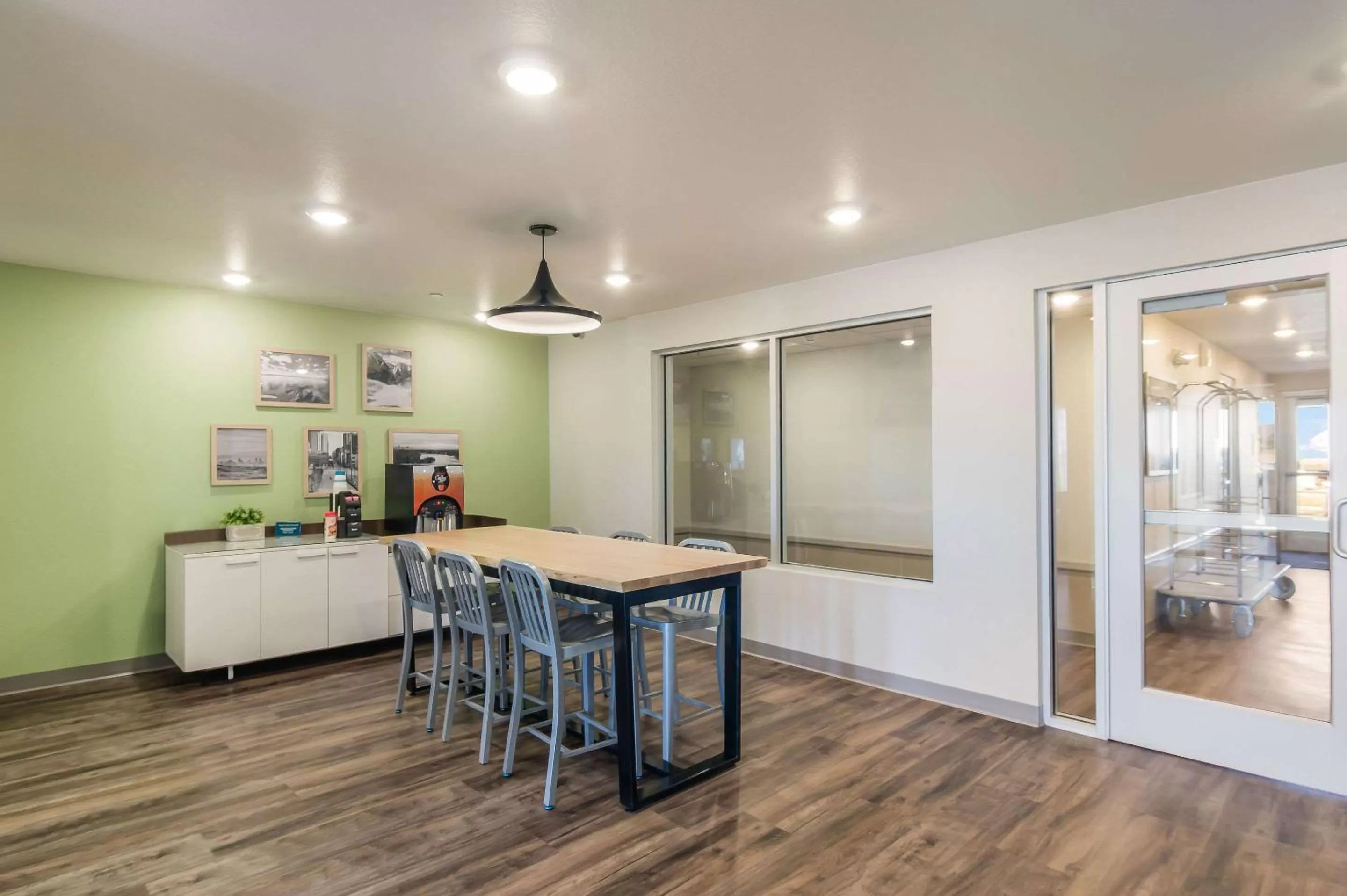 Lobby or reception in WoodSpring Suites Broomfield-Westminster