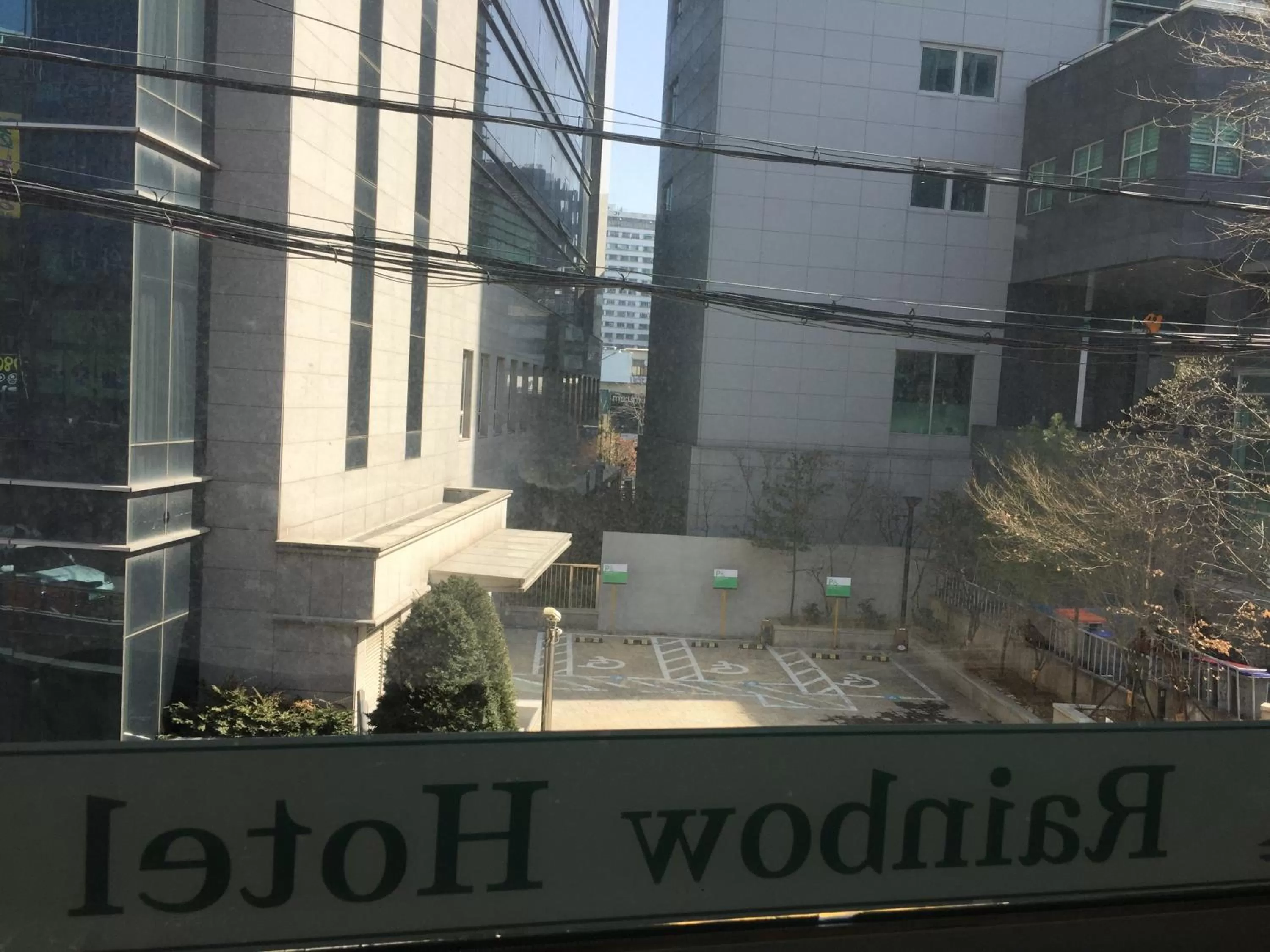 Balcony/Terrace in Rainbow Hotel Myeongdong