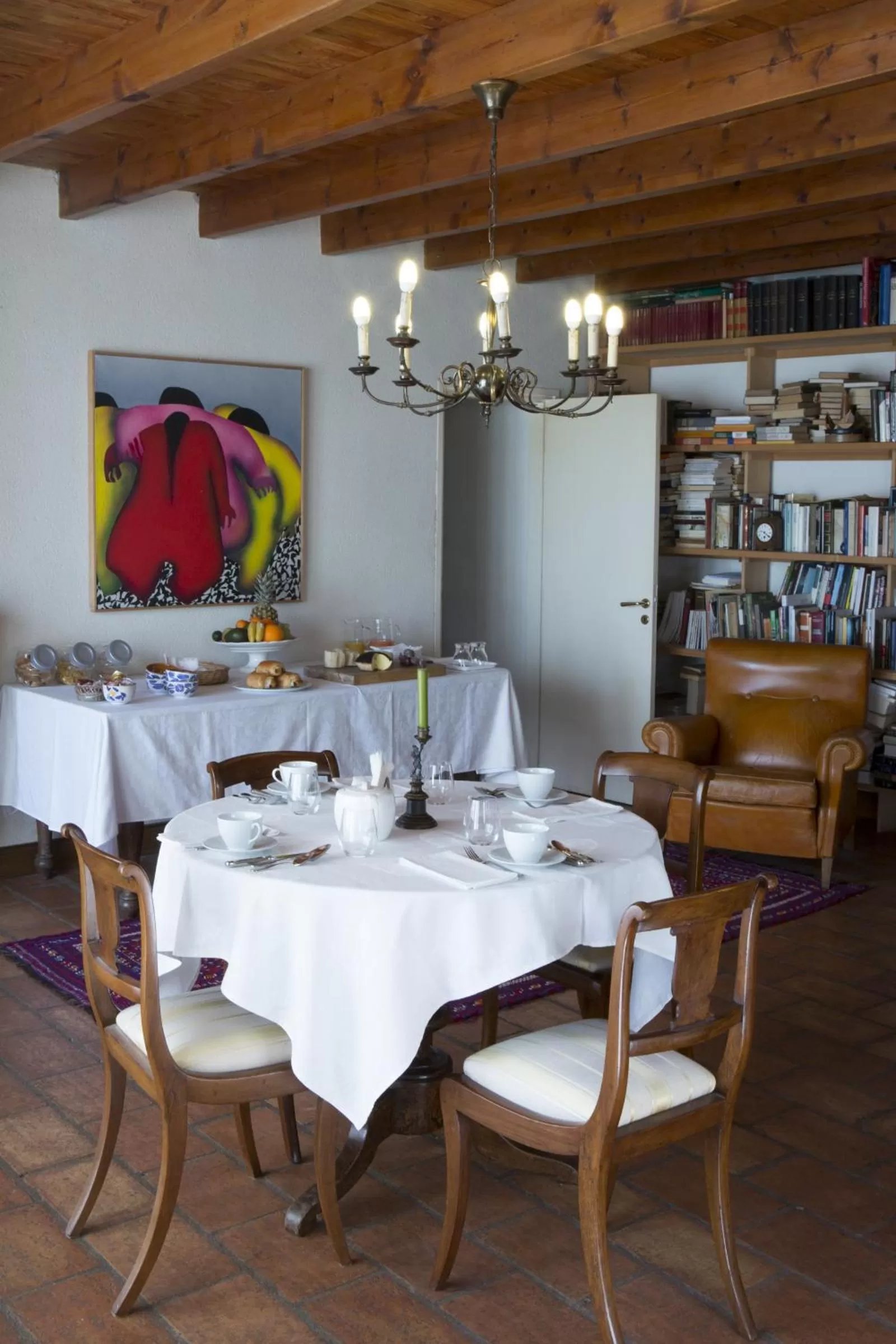 Italian breakfast in La Bribaudonnière