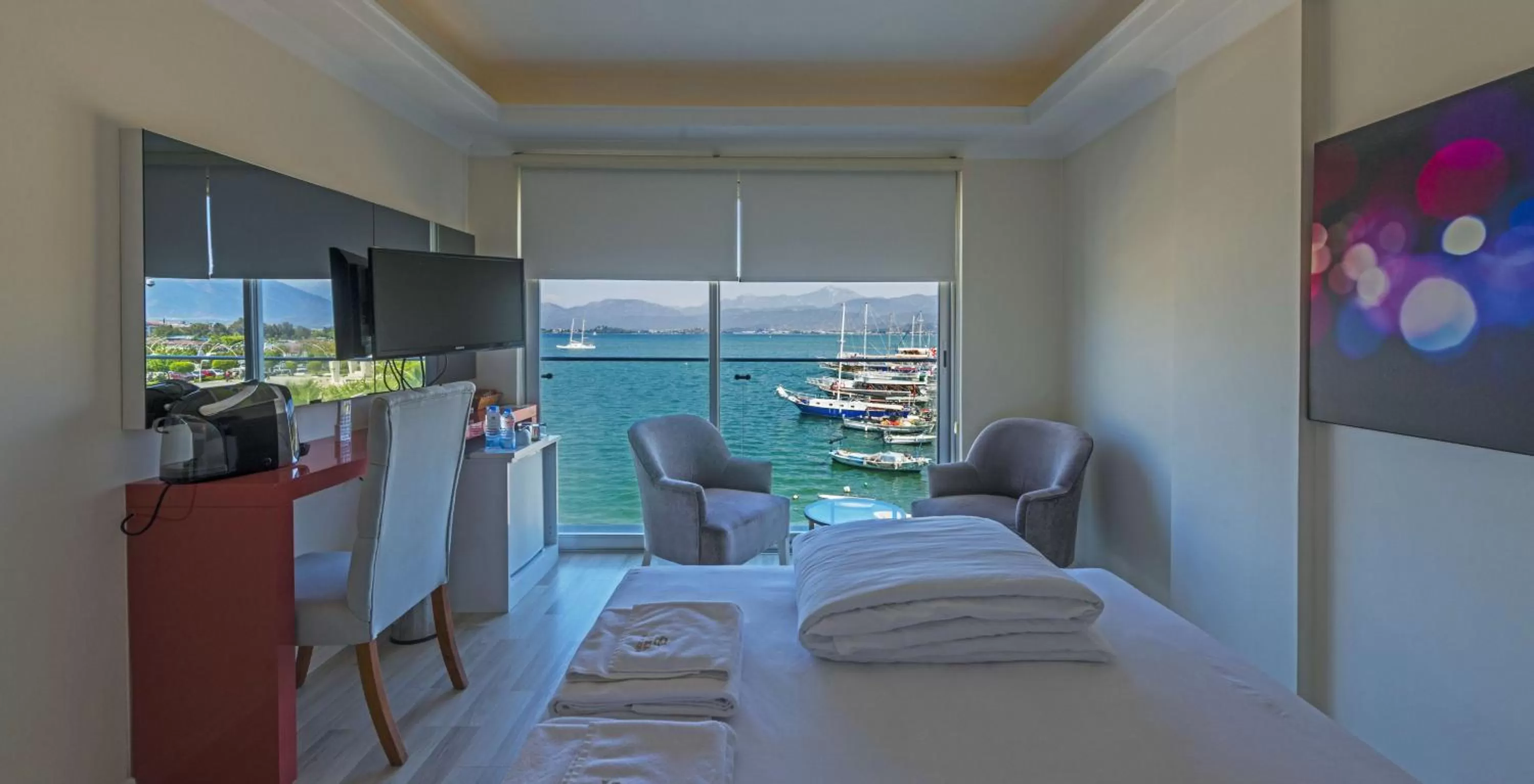 Bed in Orka Boutique Hotel