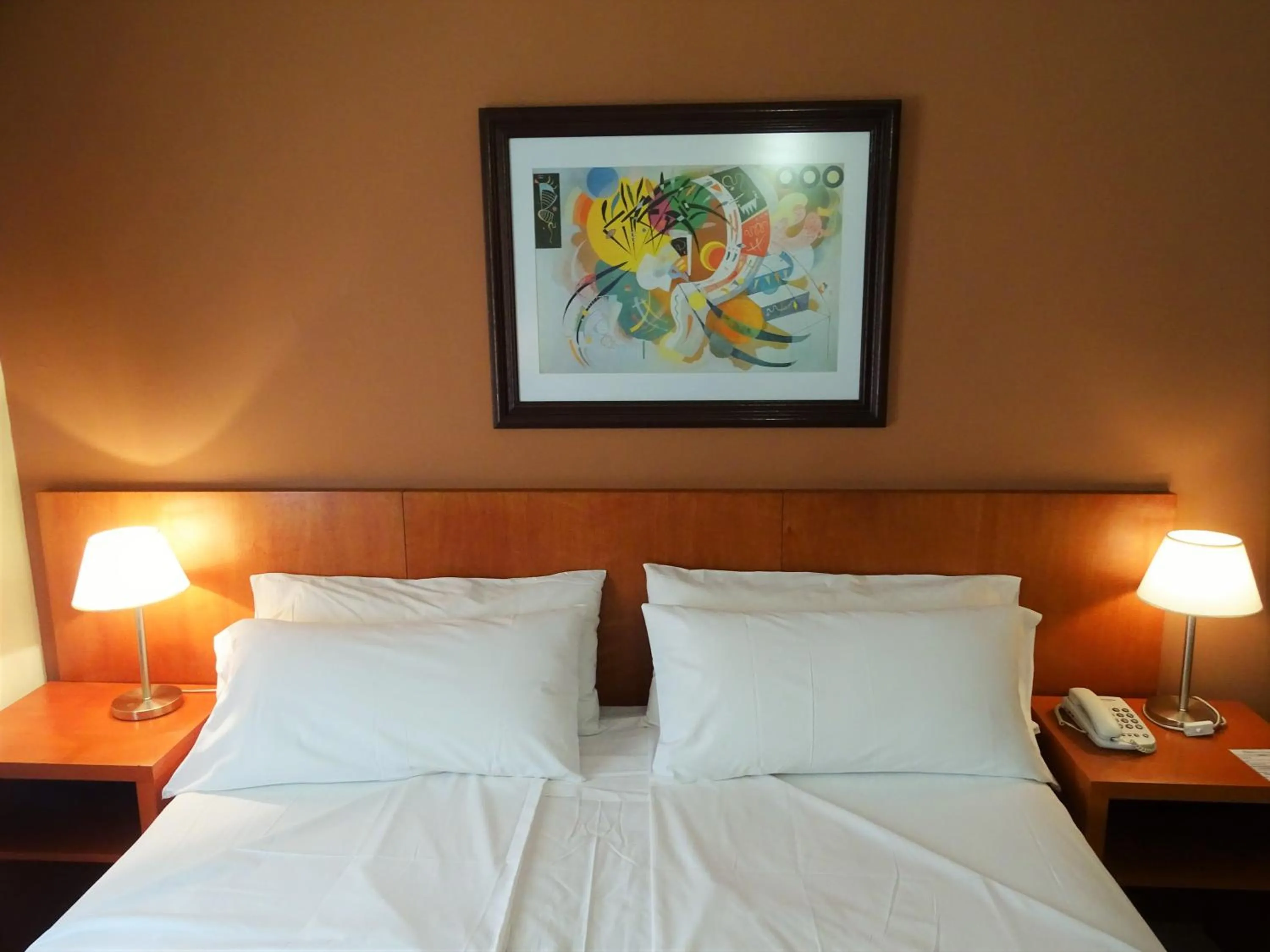 Bed in Hotel UTHGRA de las Luces