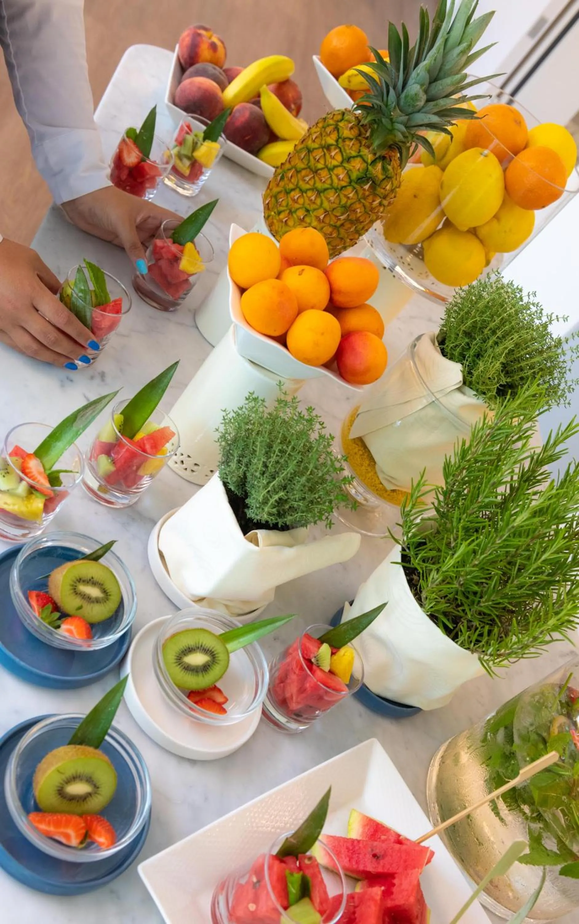 Food in Amarina Hotel