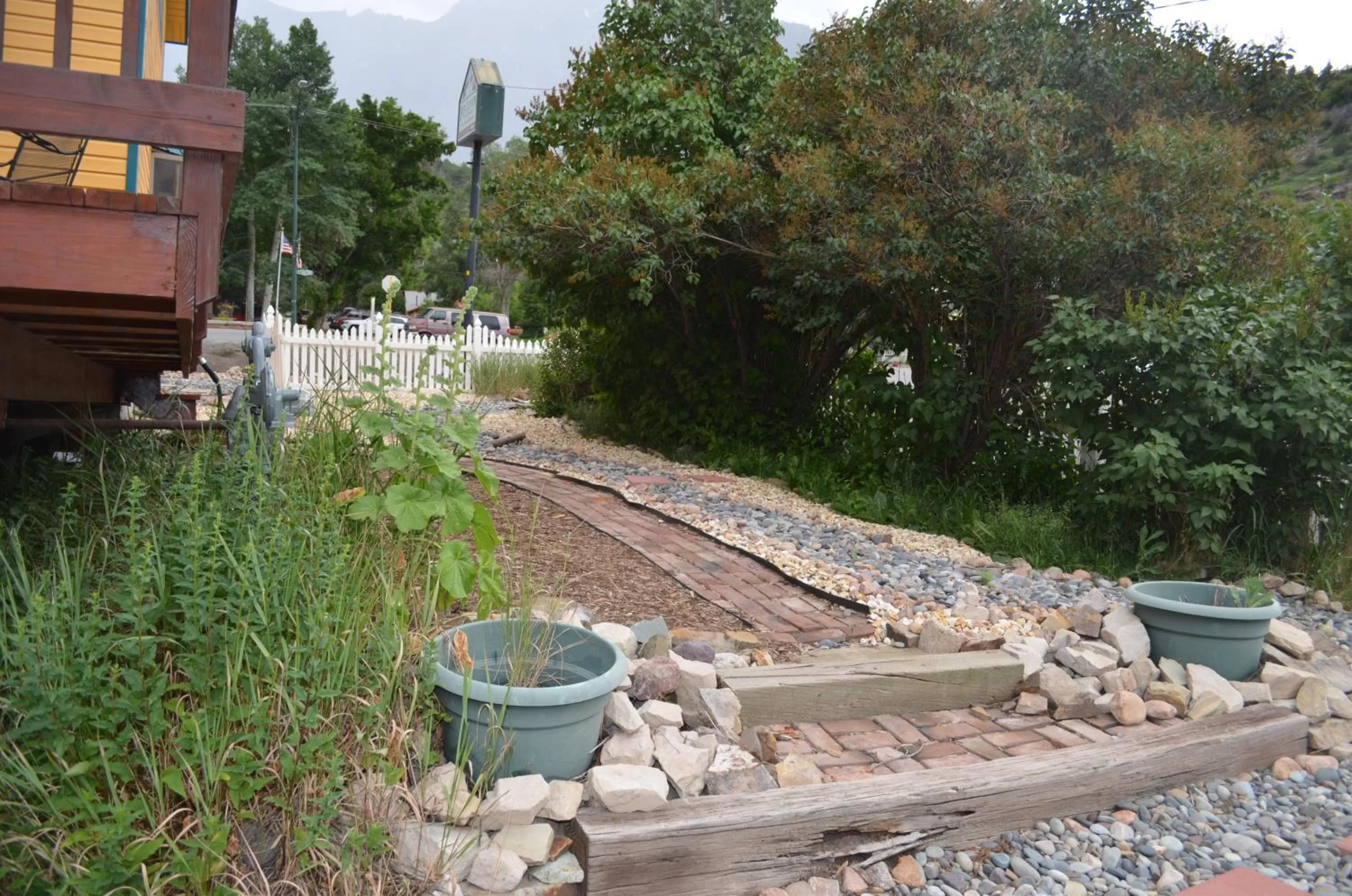 Garden in The Ouray Main Street Inn