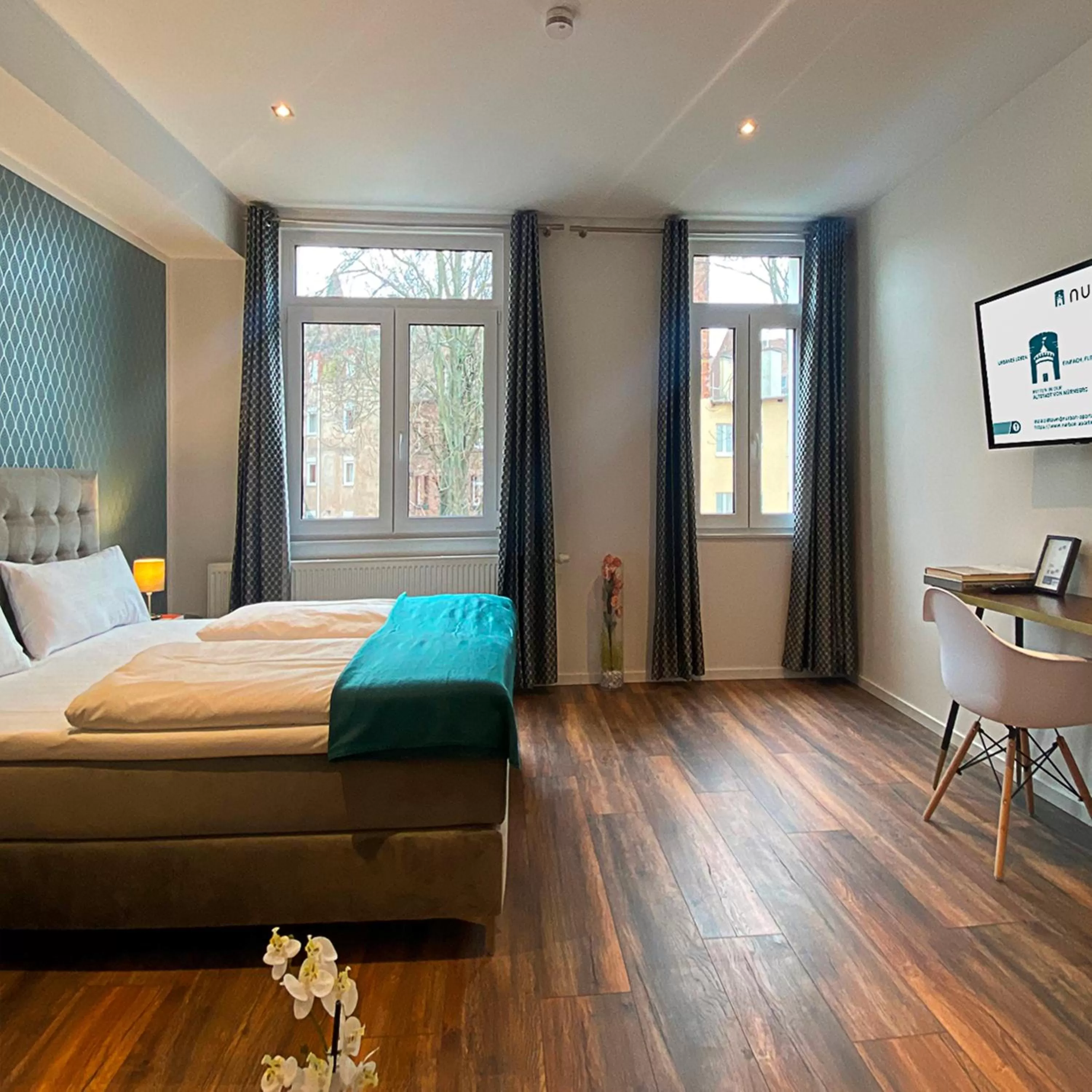 Photo of the whole room, Bed in Nurban Apartments Oldtown