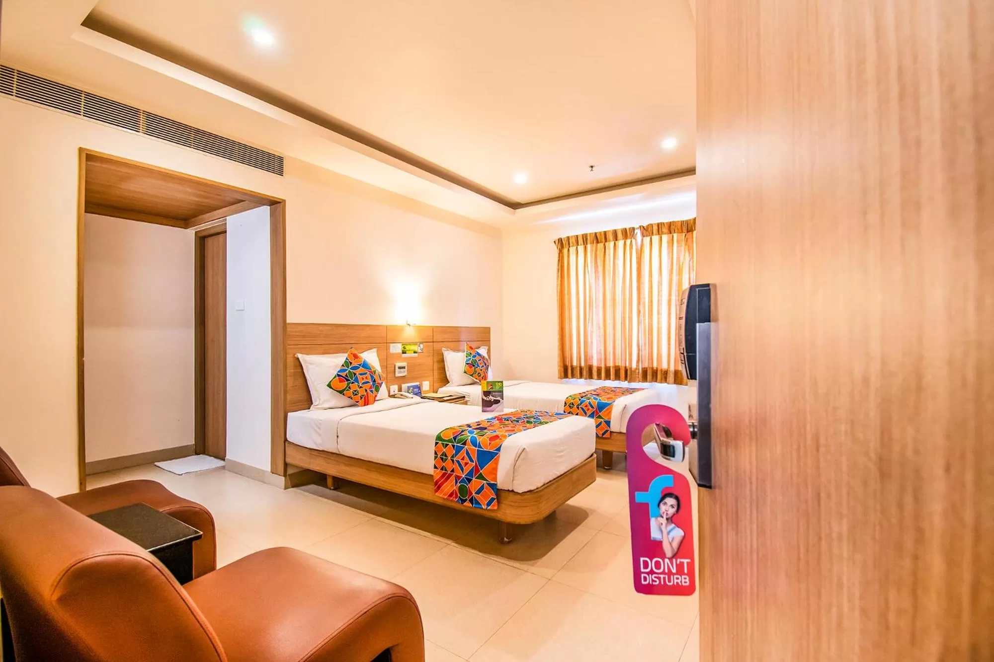 Bedroom in FabHotel Prime Royal Castle Gandhipuram