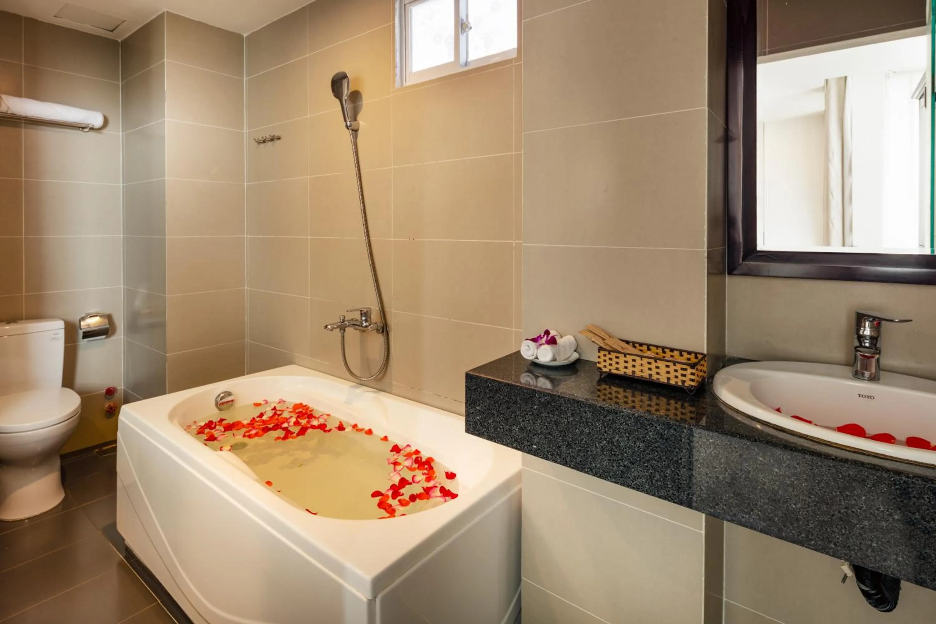 Bathroom in Azura Hotel