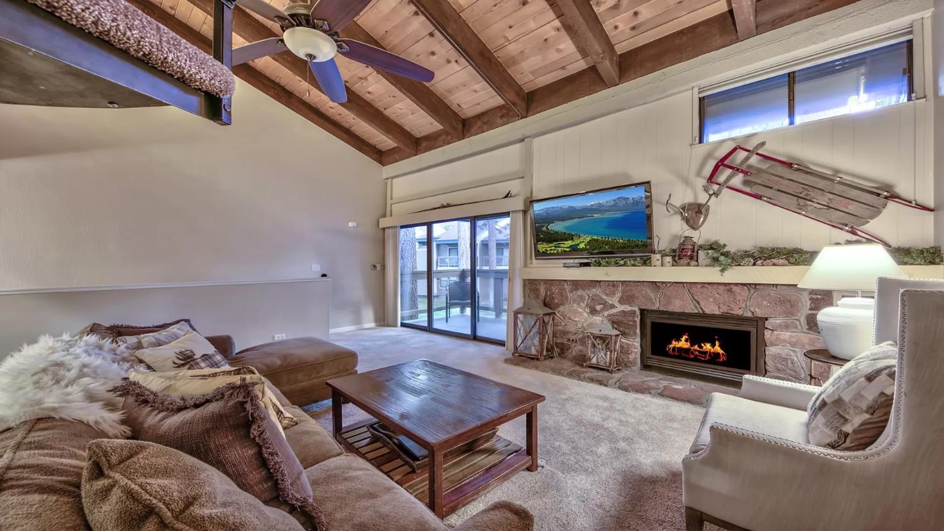 Seating Area in Lakeland Village at Heavenly