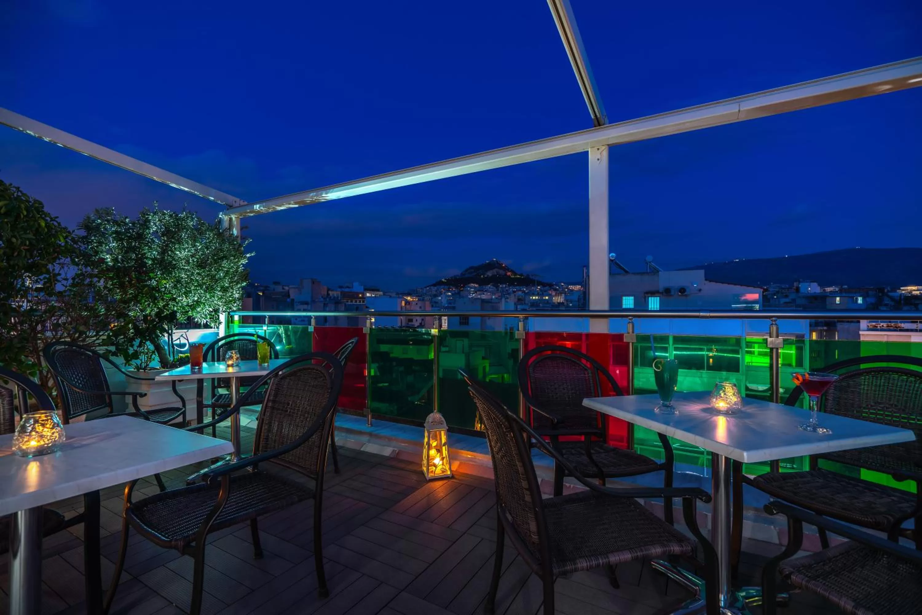 Patio in Attalos Hotel