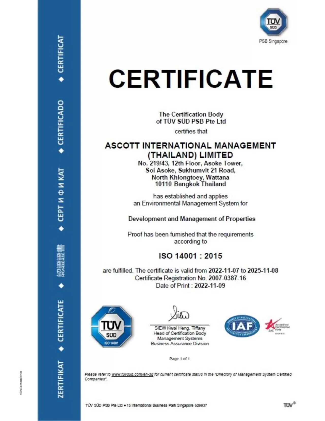 Area and facilities in lyf Sukhumvit 8 Bangkok