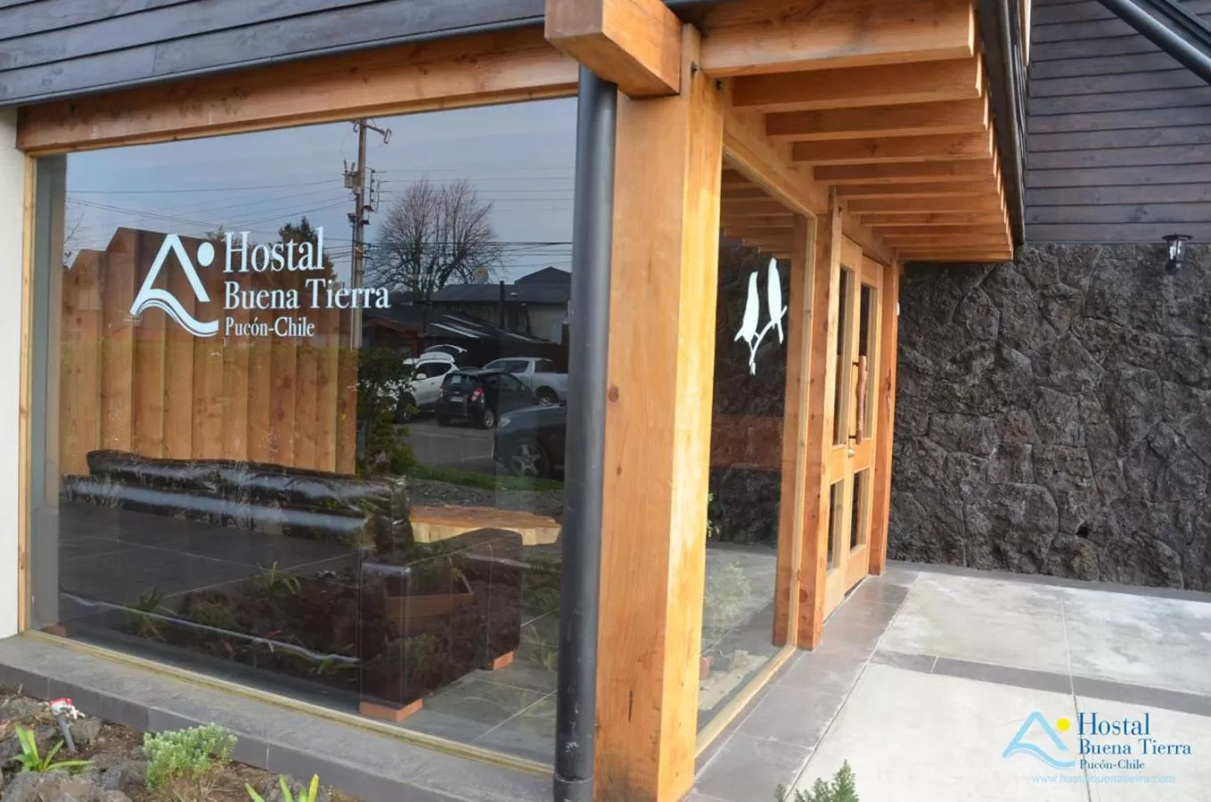 Property building in Hostal Buena Tierra